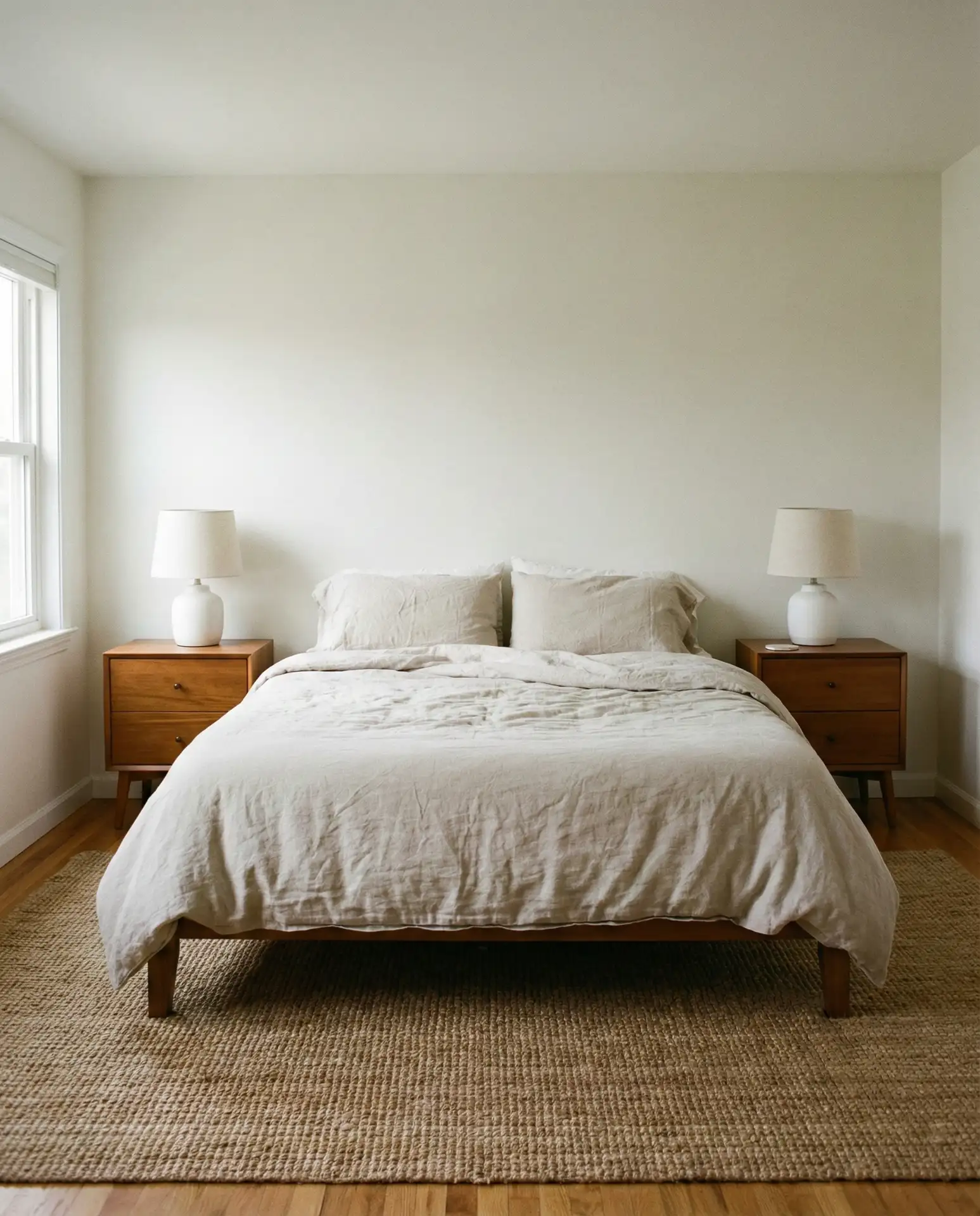 Symmetrical Nightstand Arrangement 1