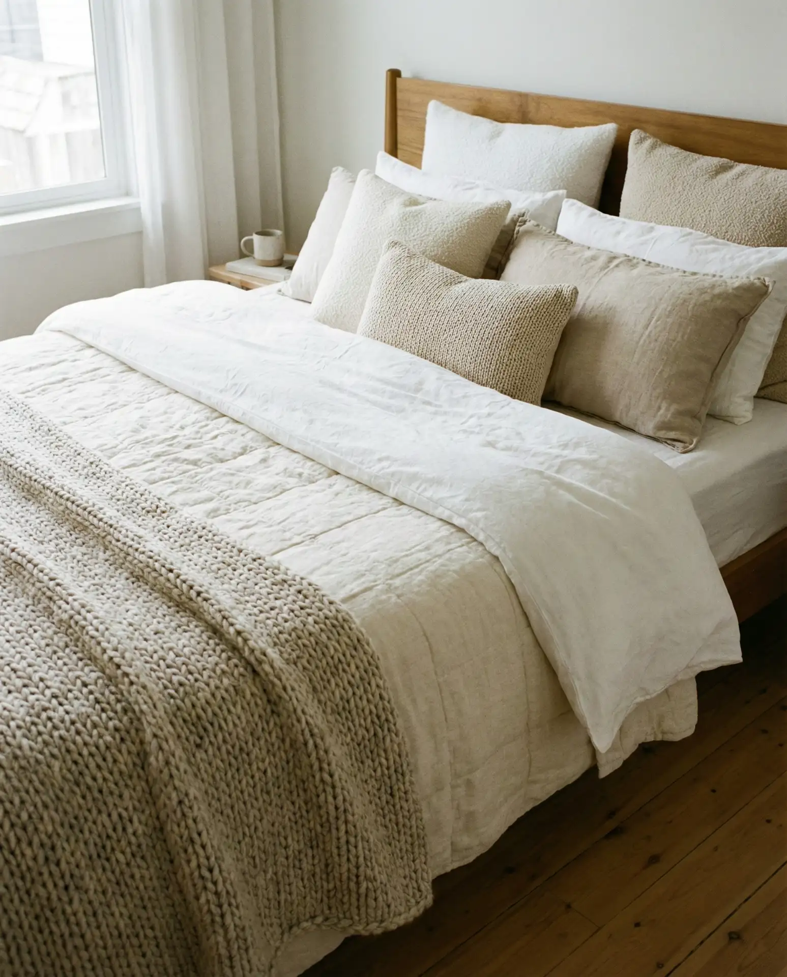 Symmetrical Nightstand Arrangement 2