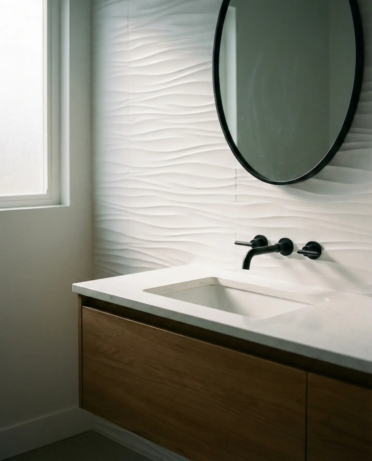 Textured 3D Tiles for Sculptural Interest 2