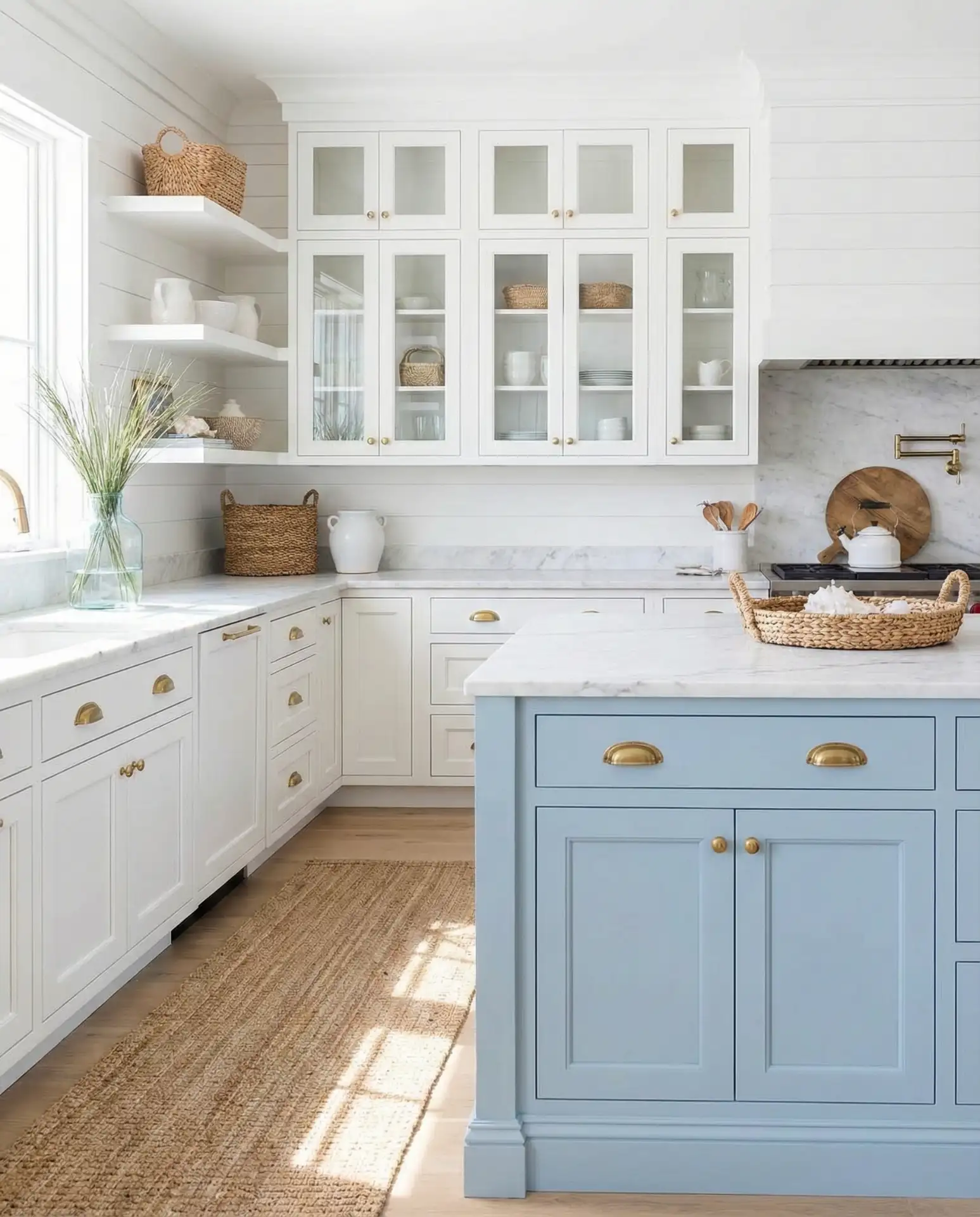 Two-Tone Blue and White 2