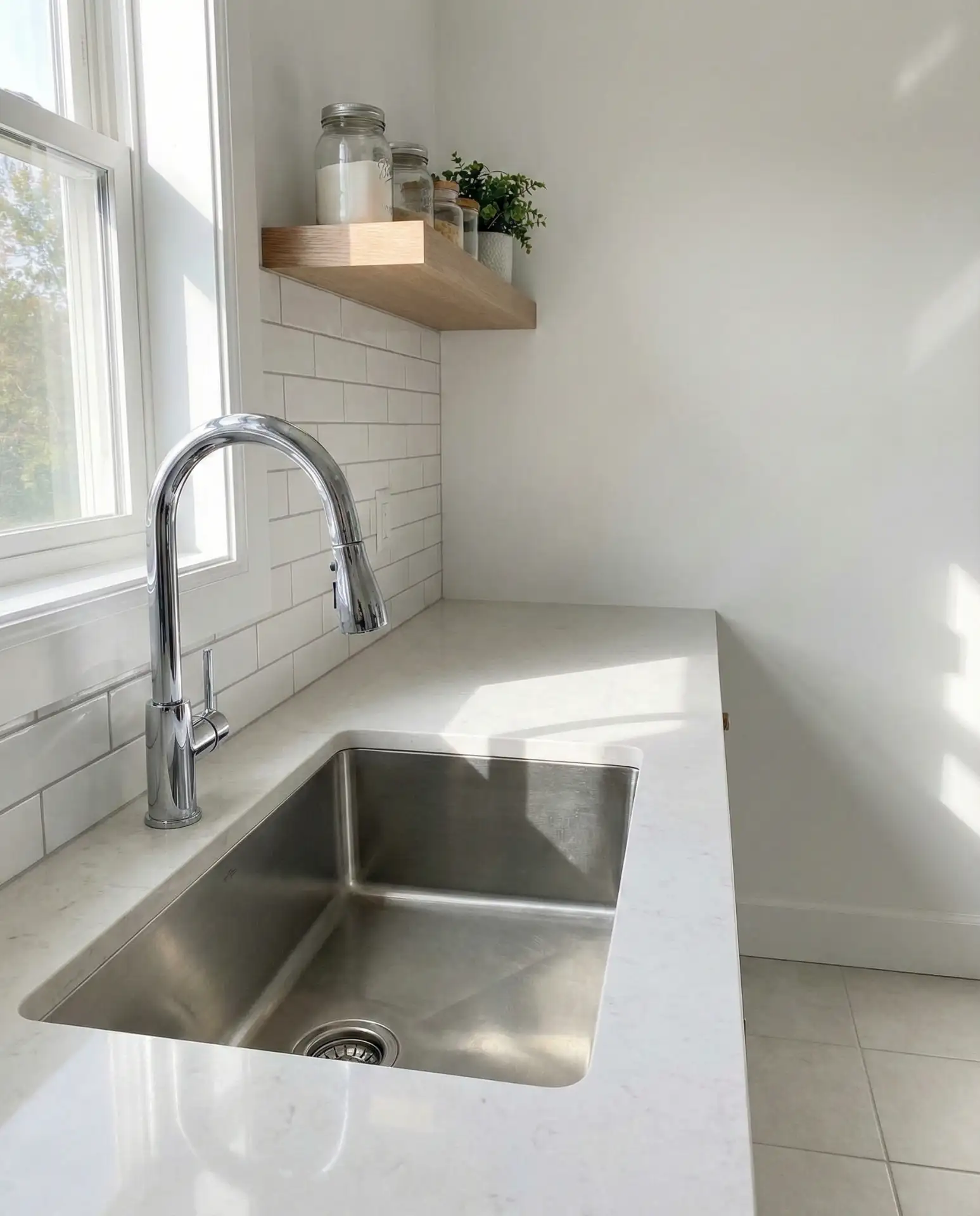 Utility Sink with Commercial-Style Faucet 2