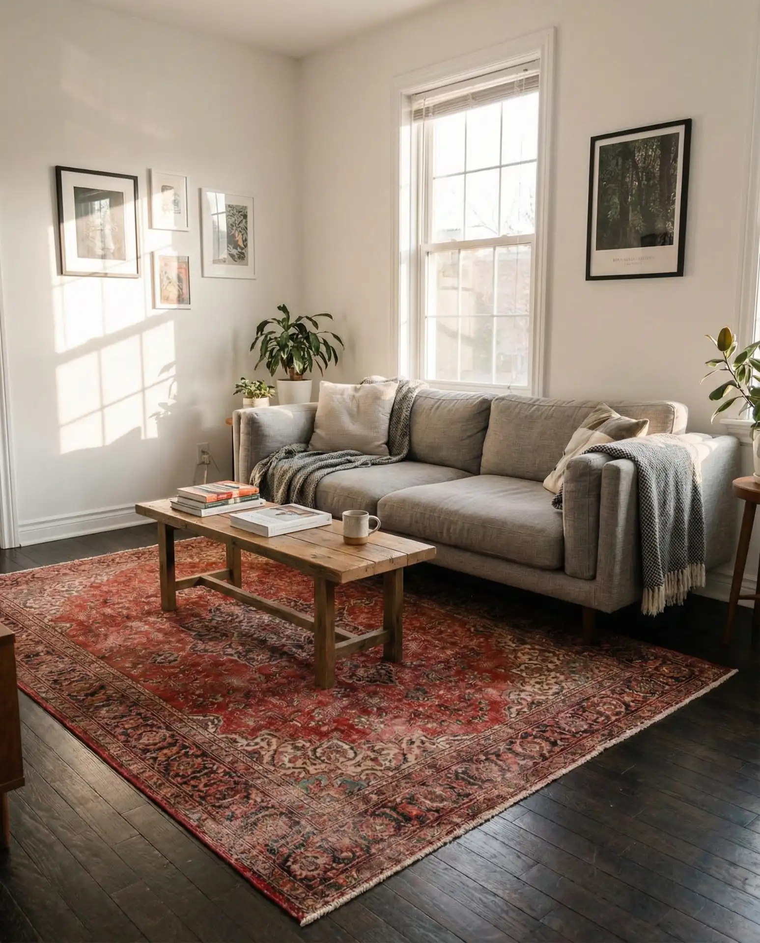 Vintage Rug as the Focal Point 1