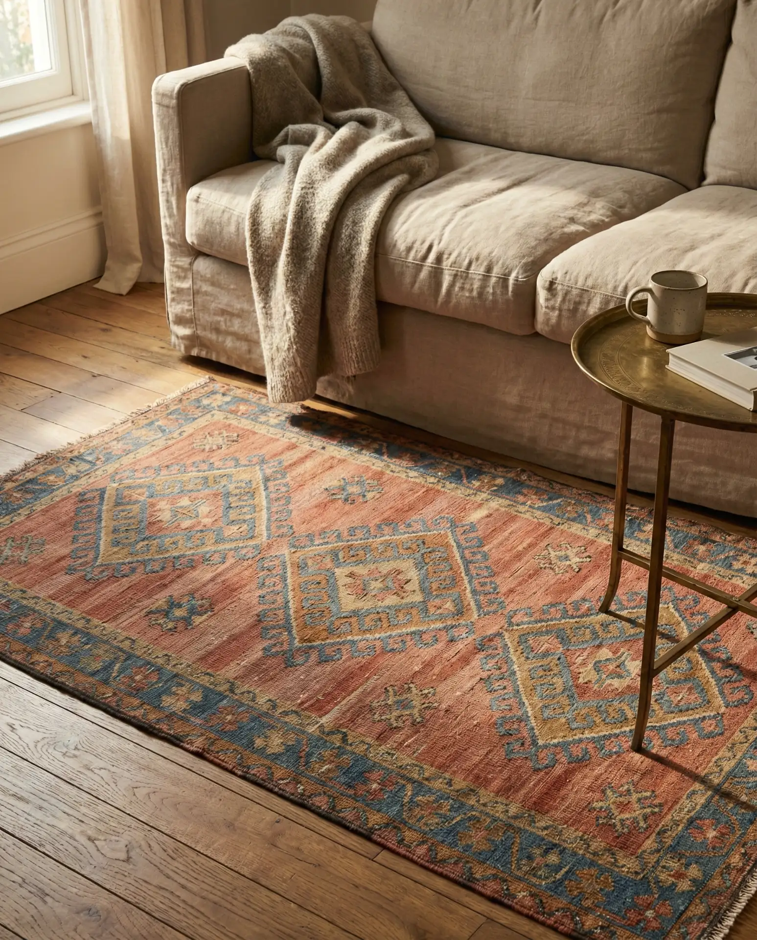 Vintage Rug as the Focal Point 2