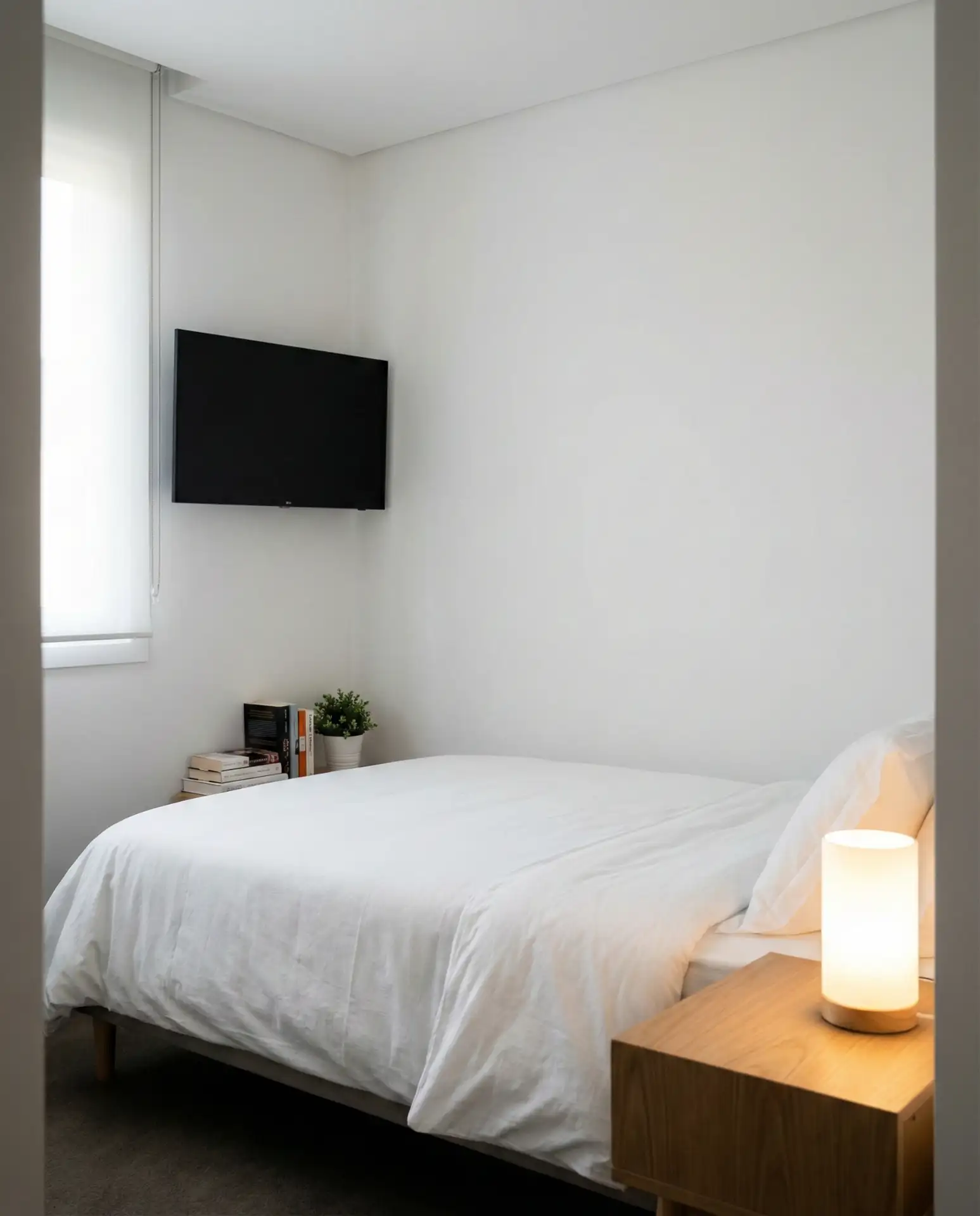 Wall-Mounted TV to Free Up Surface Area 2