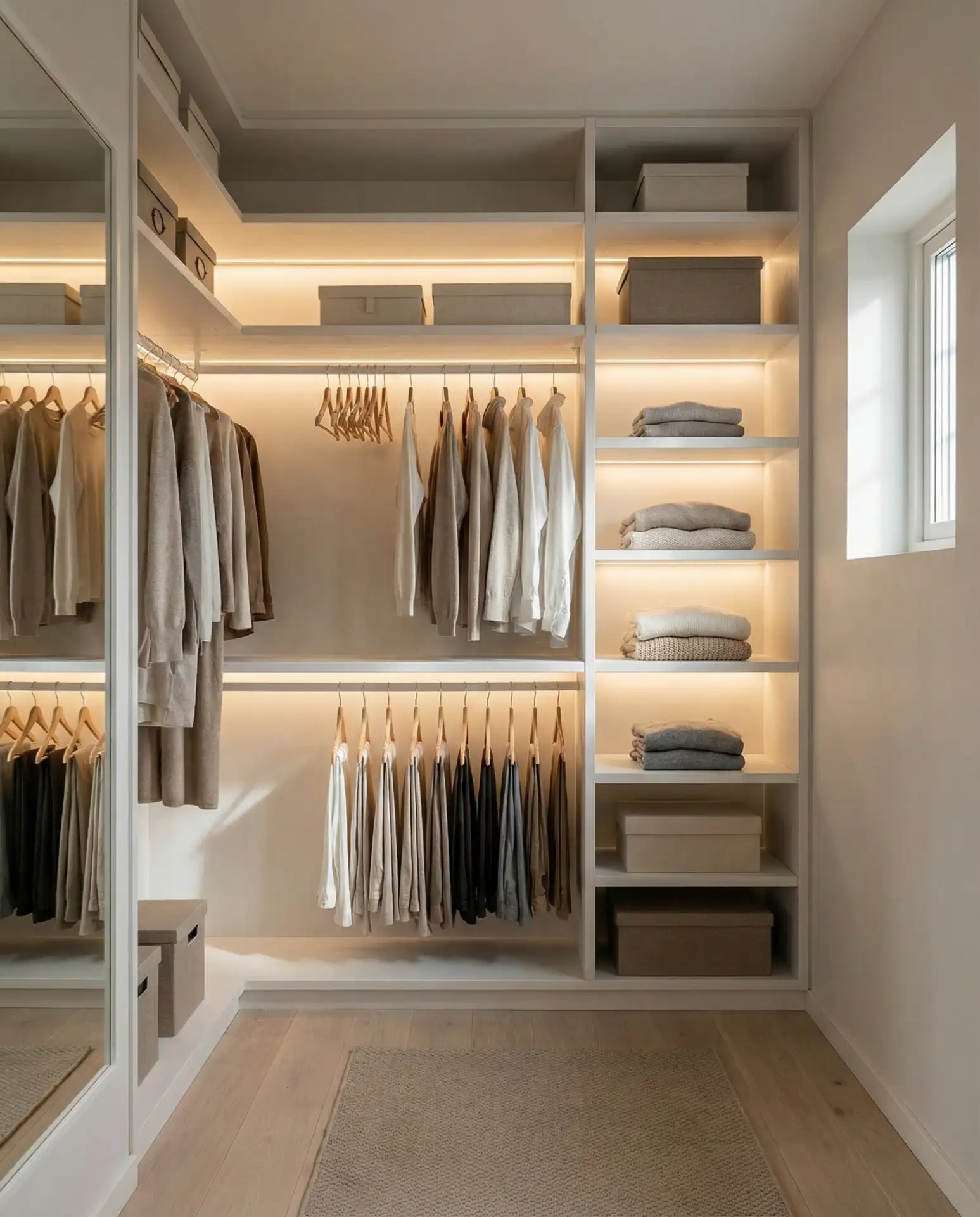 Wardrobe with Built-In LED Lighting 2
