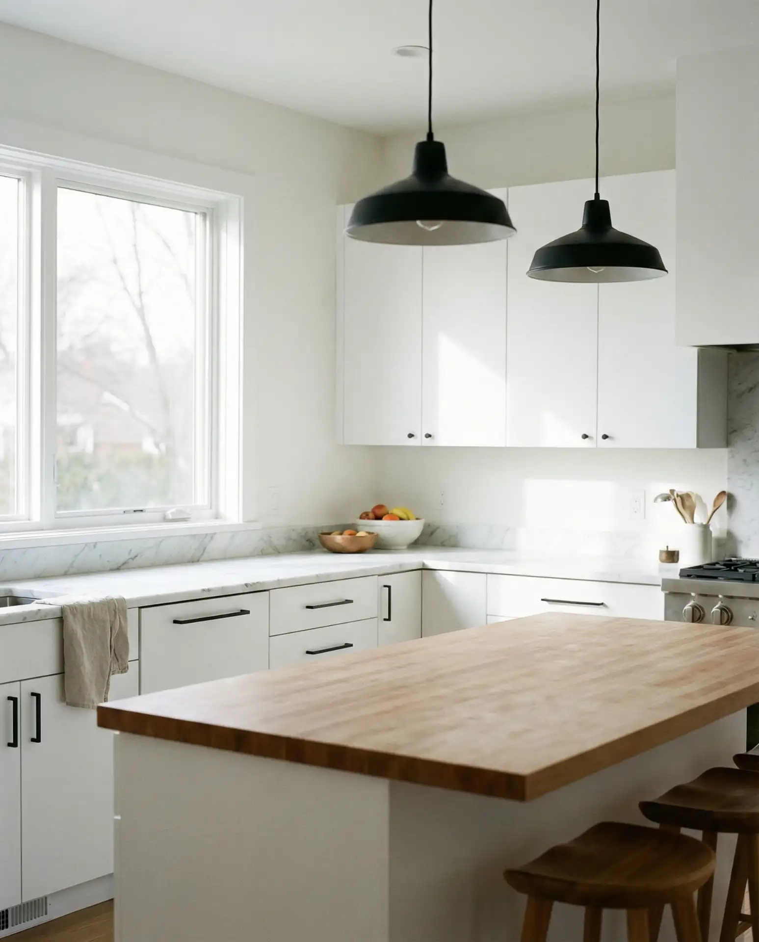 Warm White and Black Accents 2