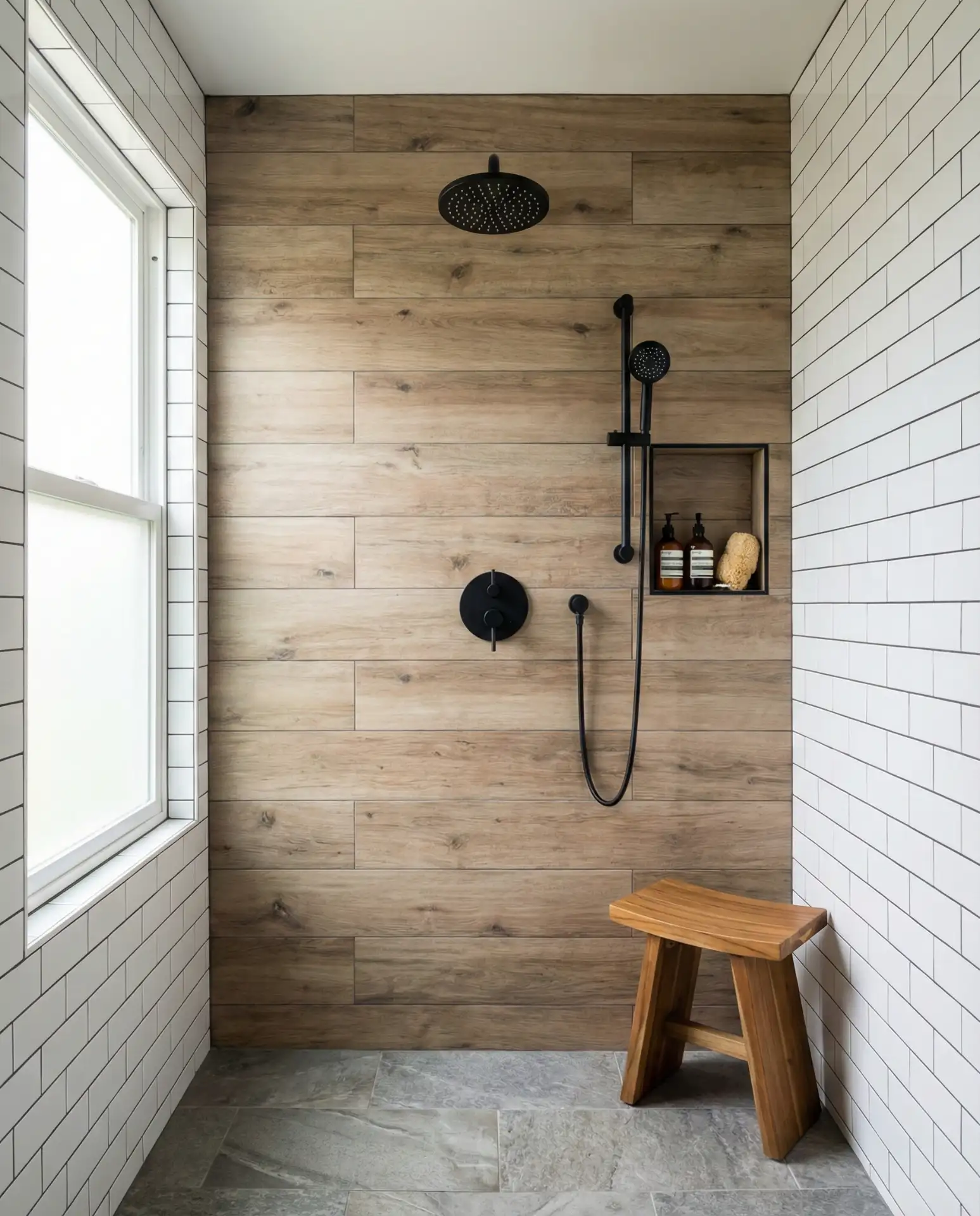 Warm Wood-Look Porcelain for a Spa-Like Retreat 2