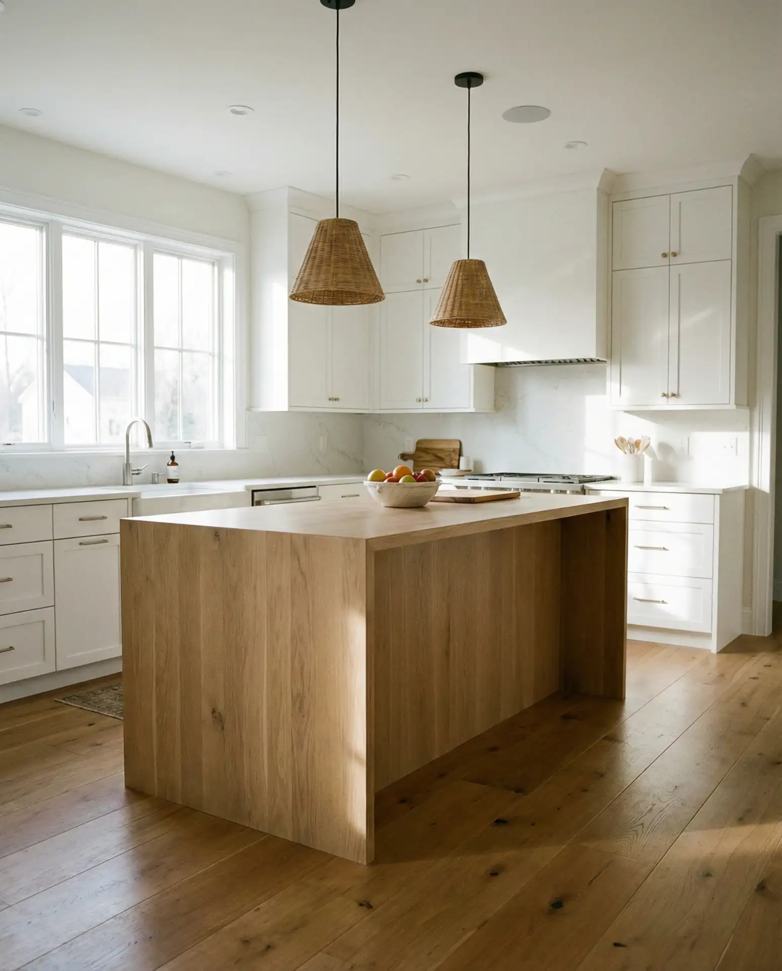 White Cabinets with Black Countertops 2