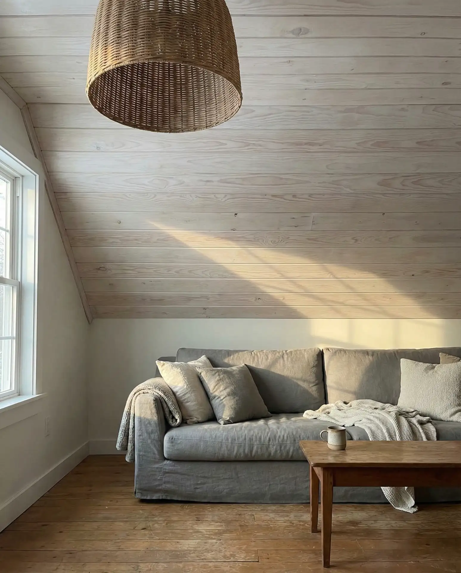 Whitewashed Wood Ceiling 2