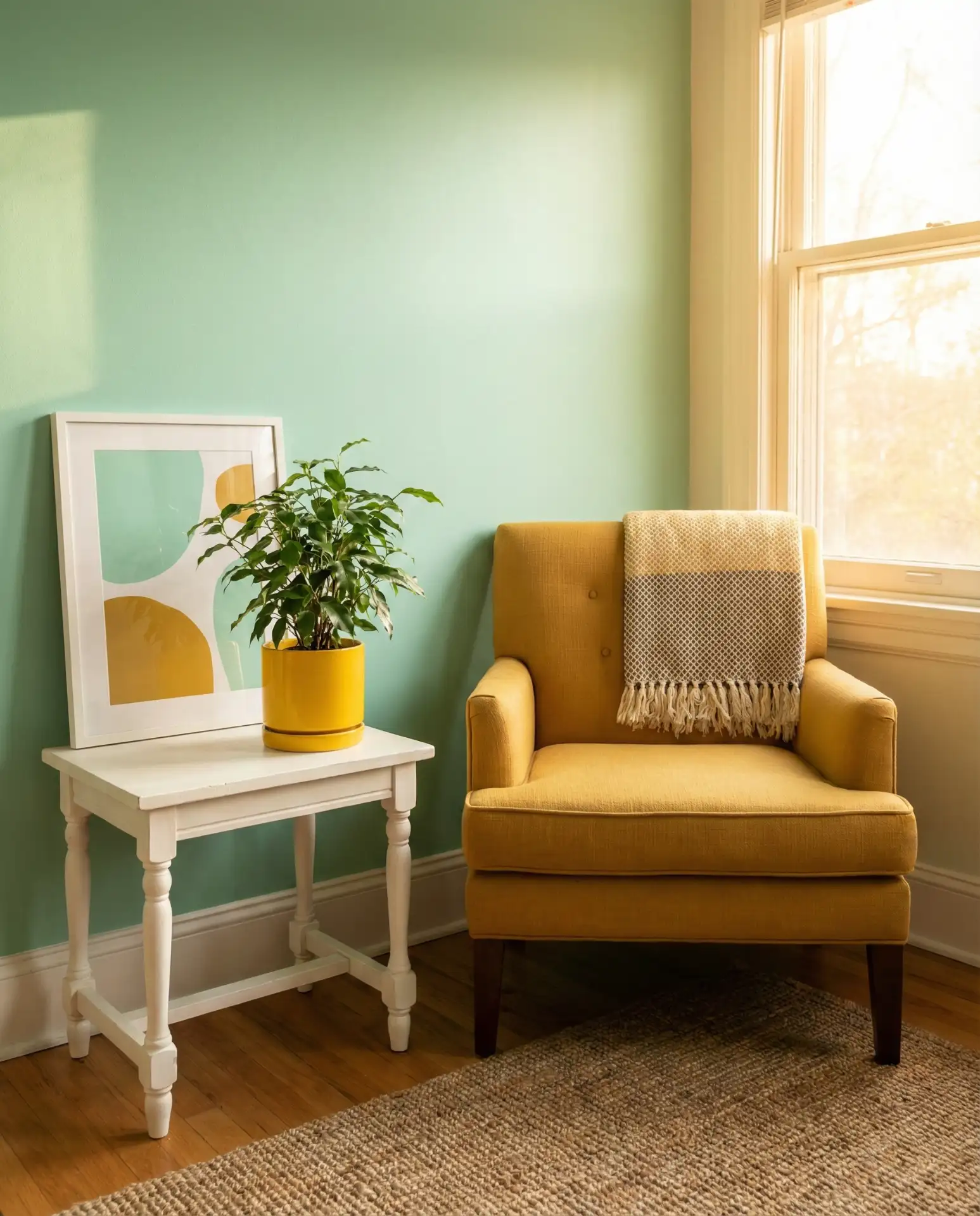 Yellow and Green Sunny Optimism 2