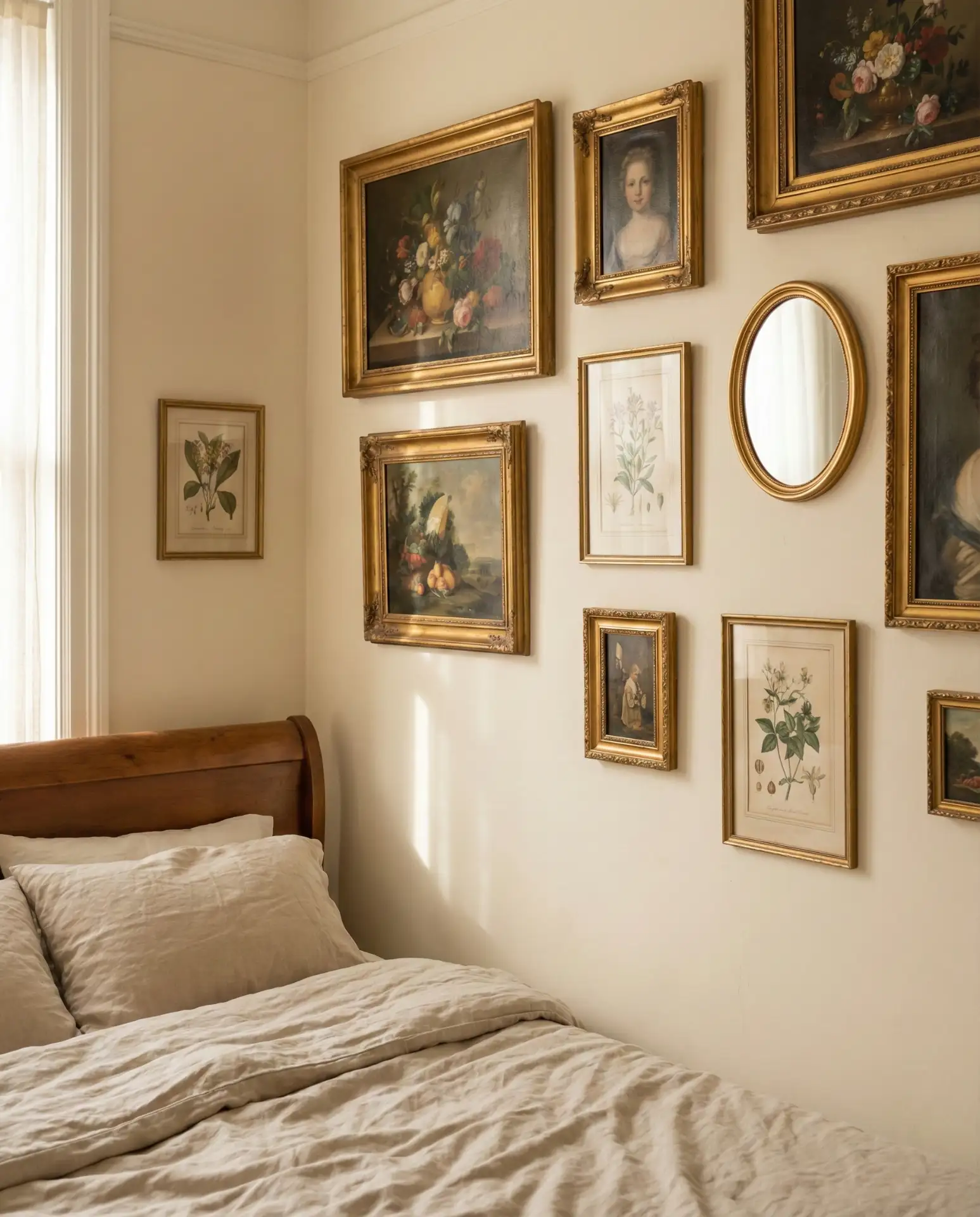 Aesthetic Vintage Gallery Wall Bedroom 2