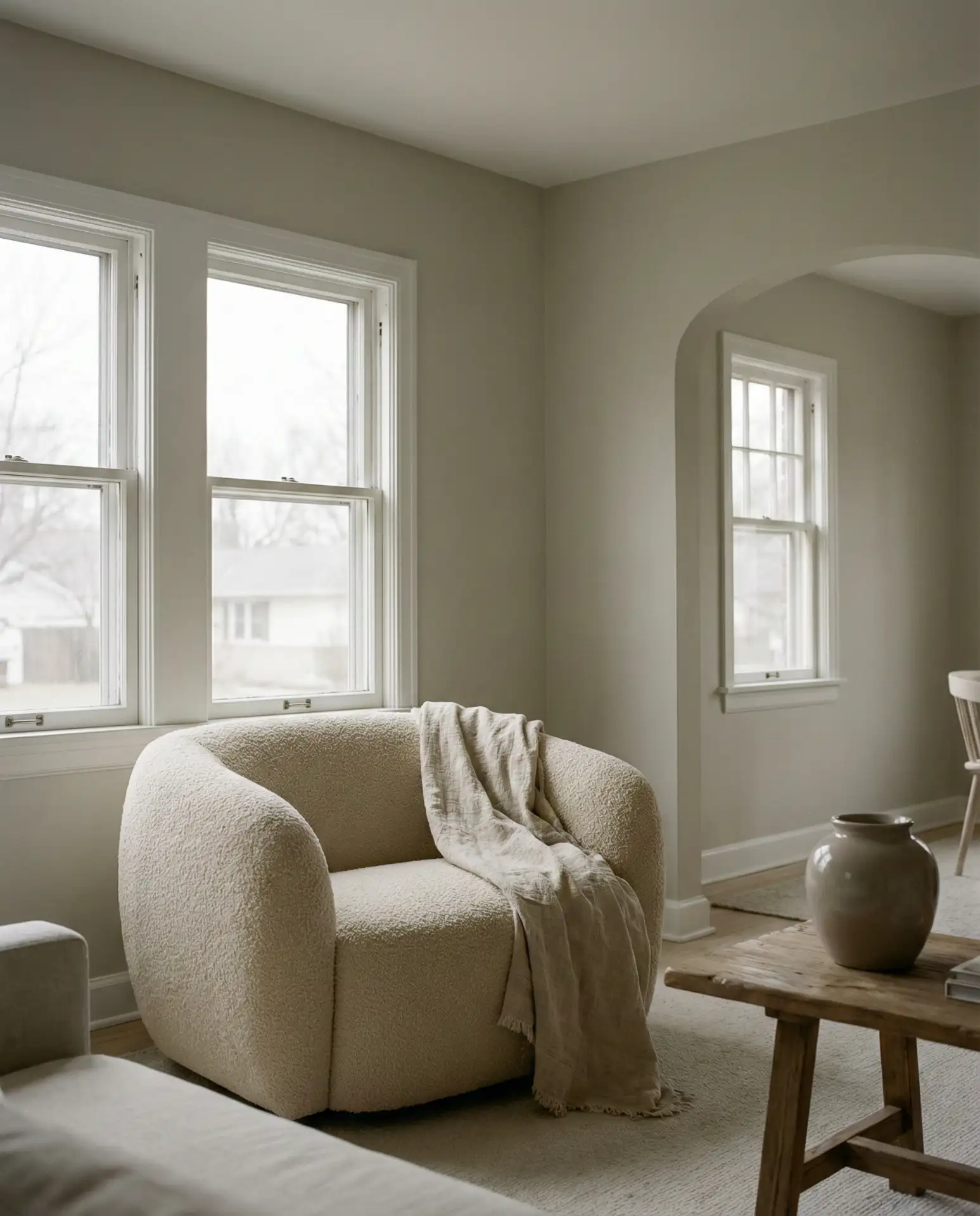 Beige and Grey Living Room 2