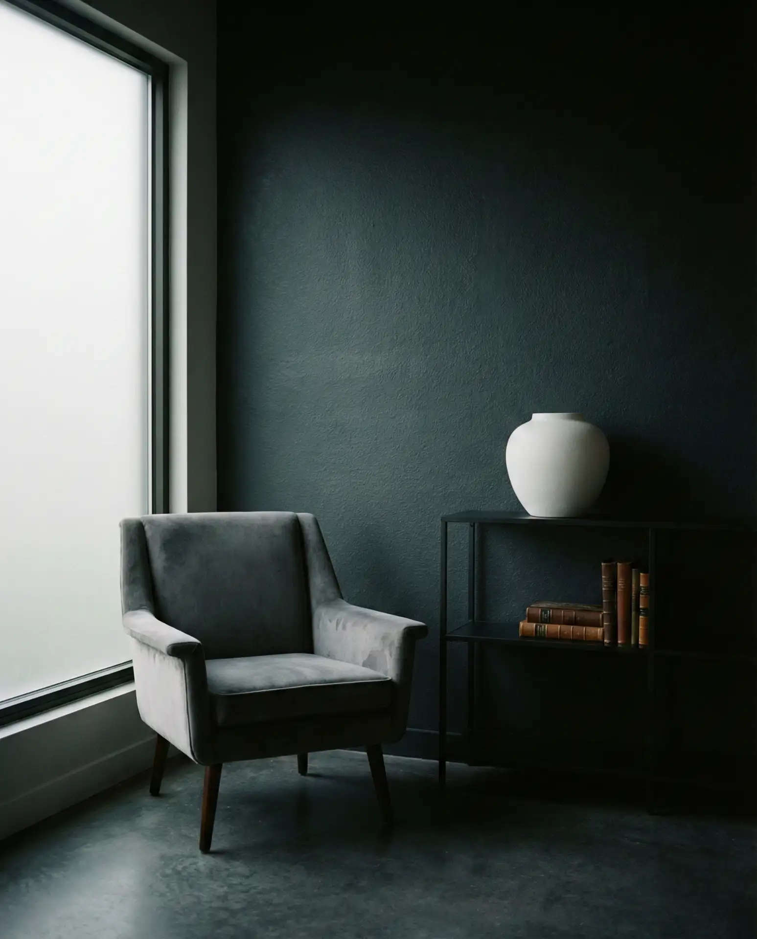 Black and Grey Living Room 1