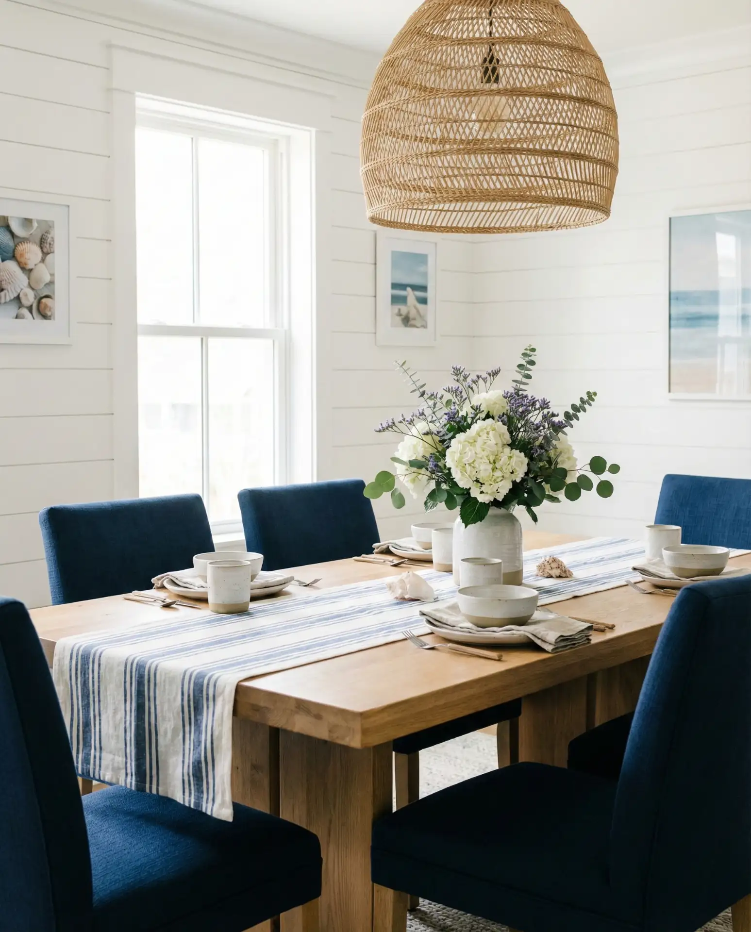 Blue Dining Chairs for a Cheerful Grounded Look 1