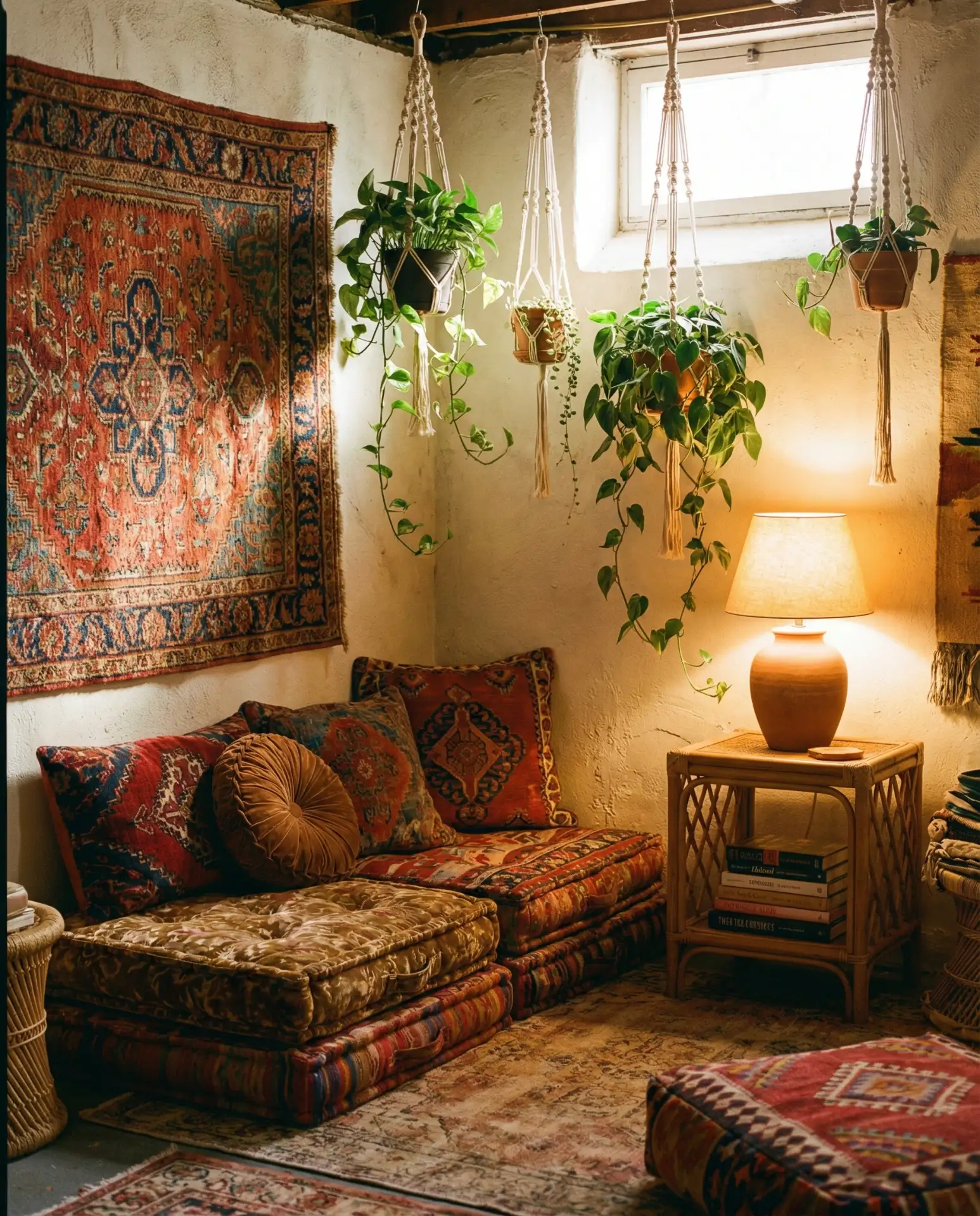 Boho Basement Bedroom 1