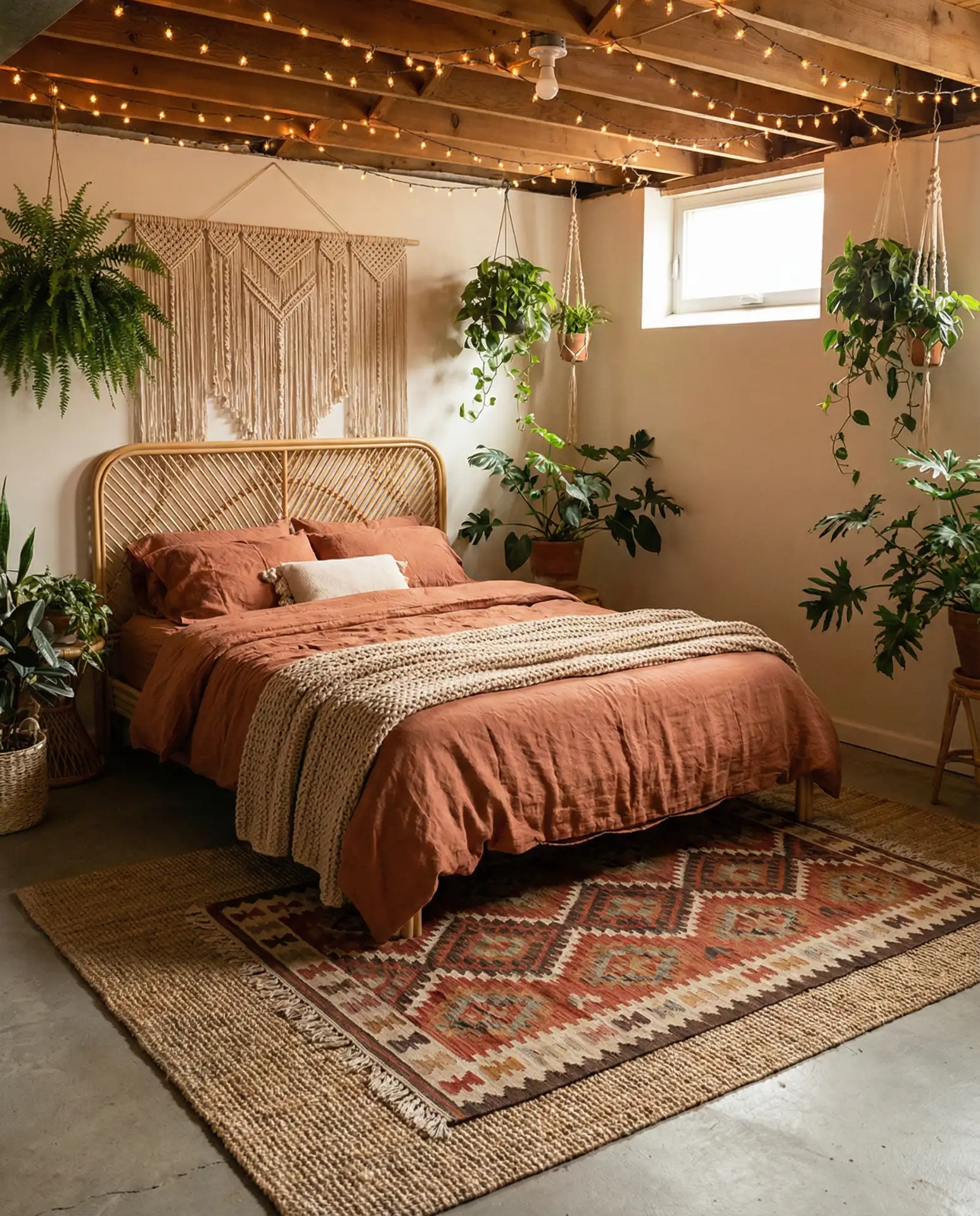 Boho Basement Bedroom 2