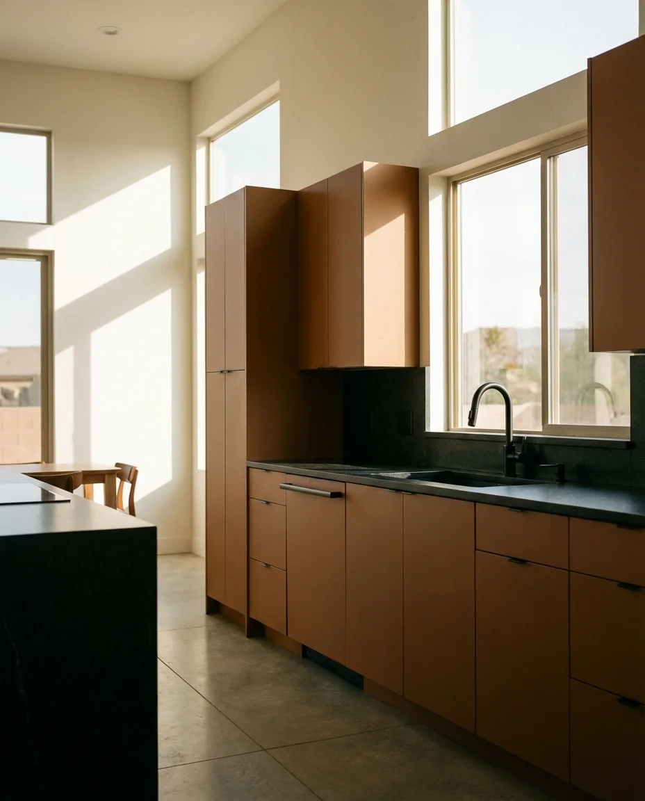 Brown Cabinets Reimagined for the Modern Home 1