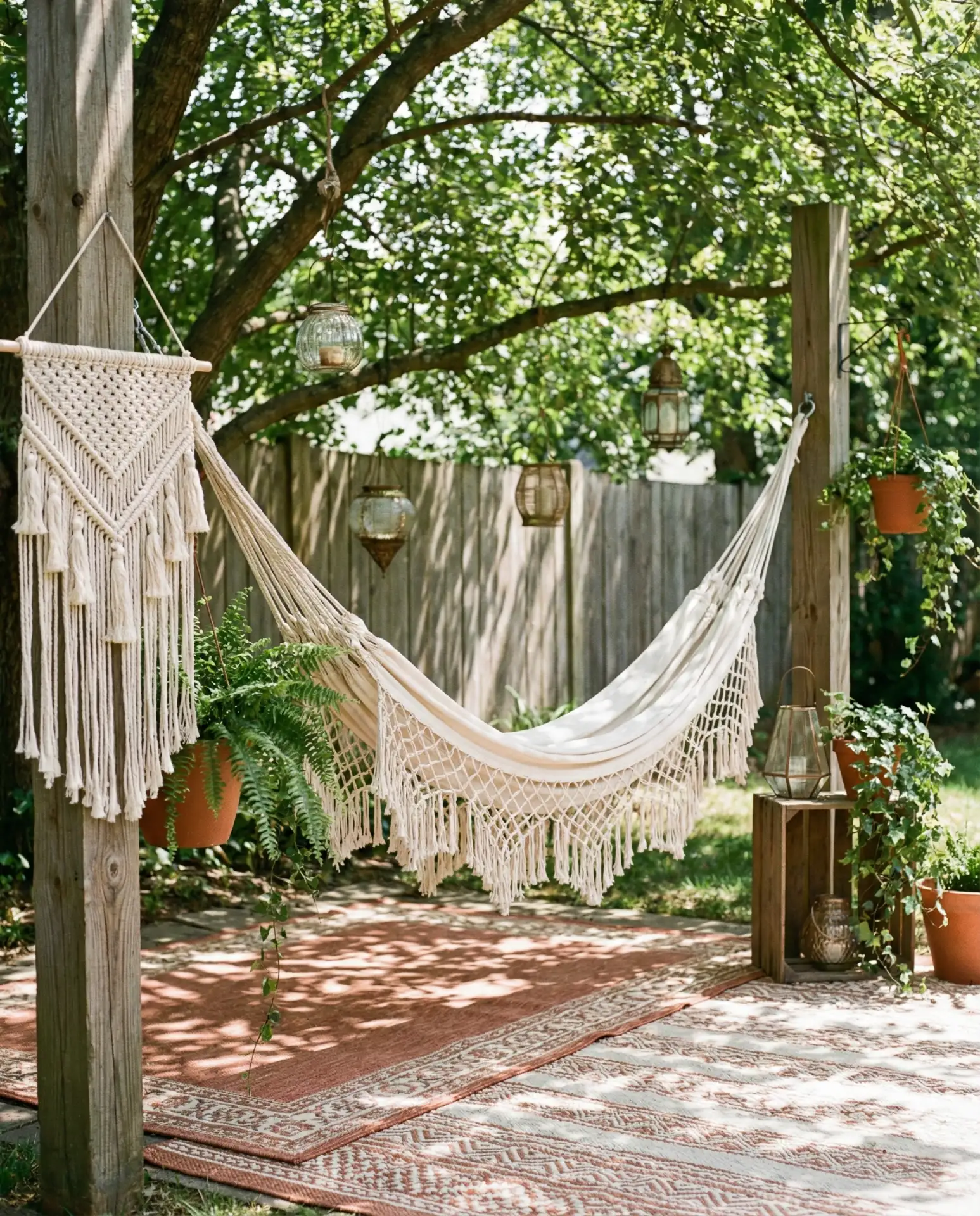 Budget Bohemian Hammock Lounge 2
