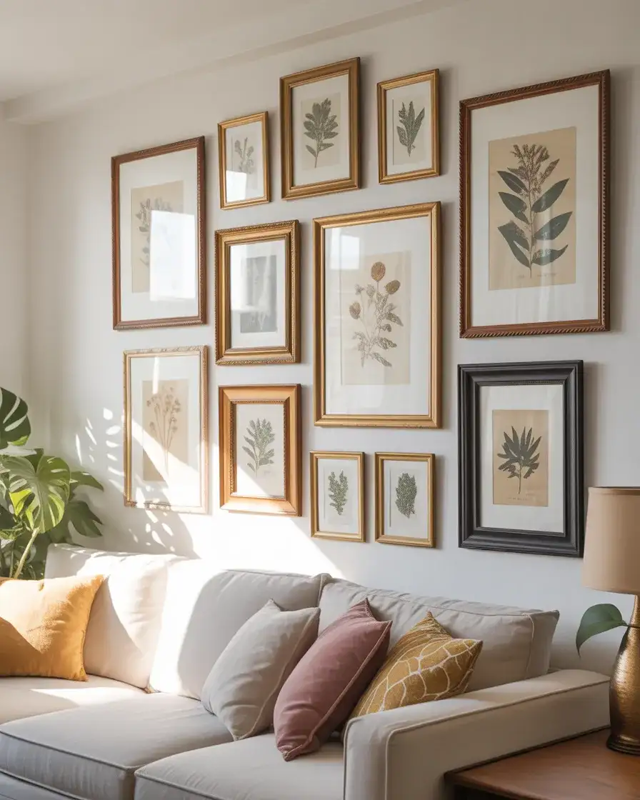 Build a Gallery Wall with Secondhand Frames 1