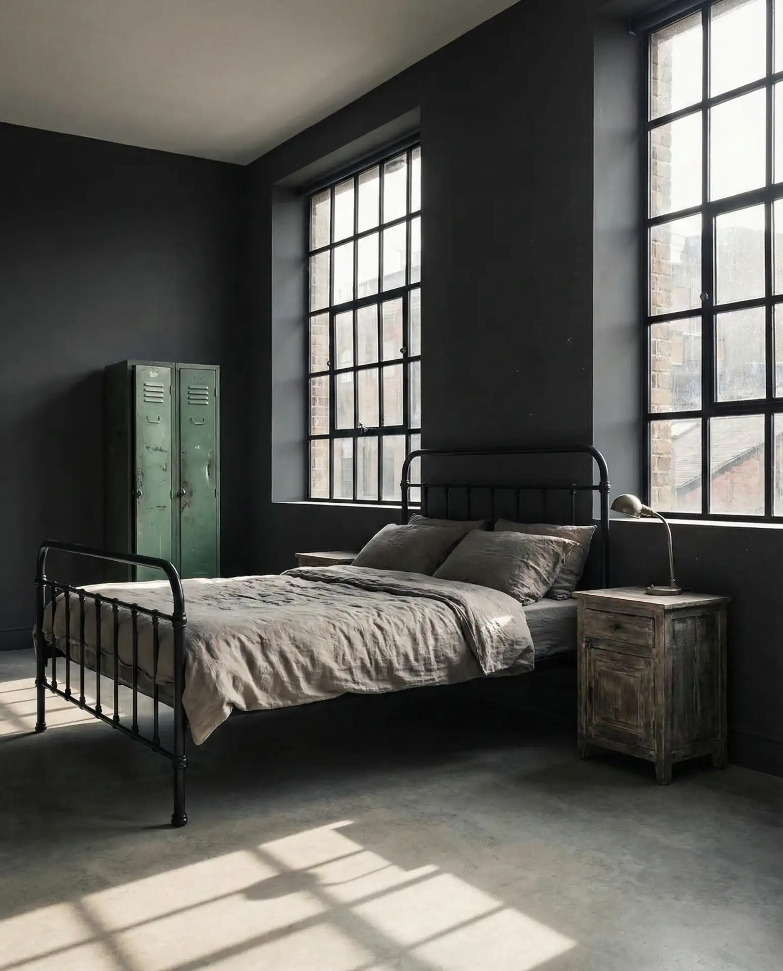 Charcoal and Steel Industrial Sanctuary 1