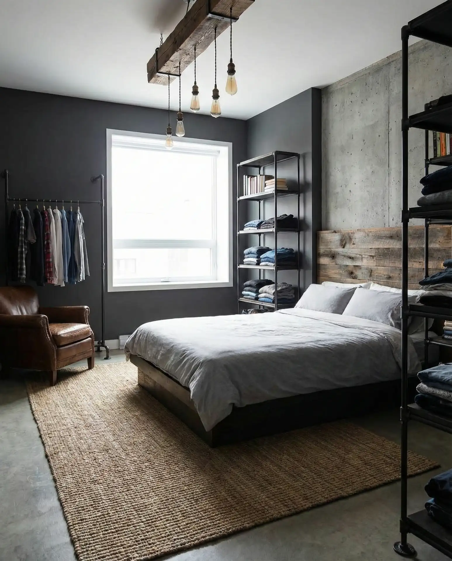 Charcoal and Steel Industrial Sanctuary 2