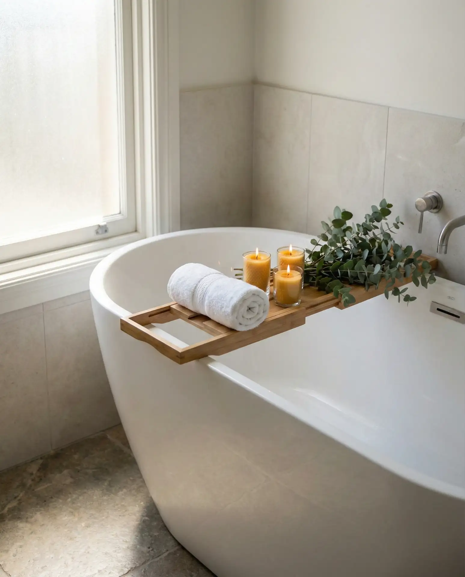 Charming Tub Decor Displays 1