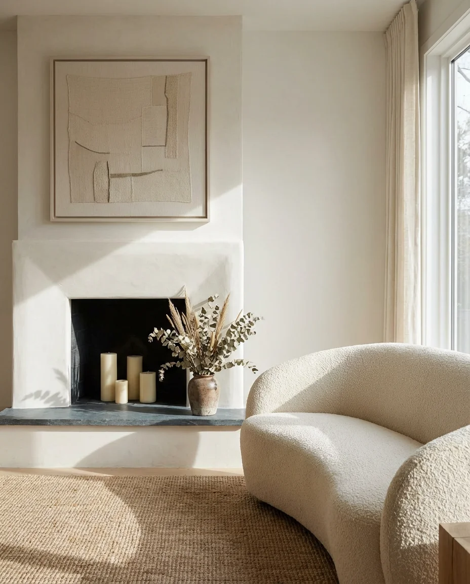 Classic Fireplace Living Room as a Year Round Focal Point 2