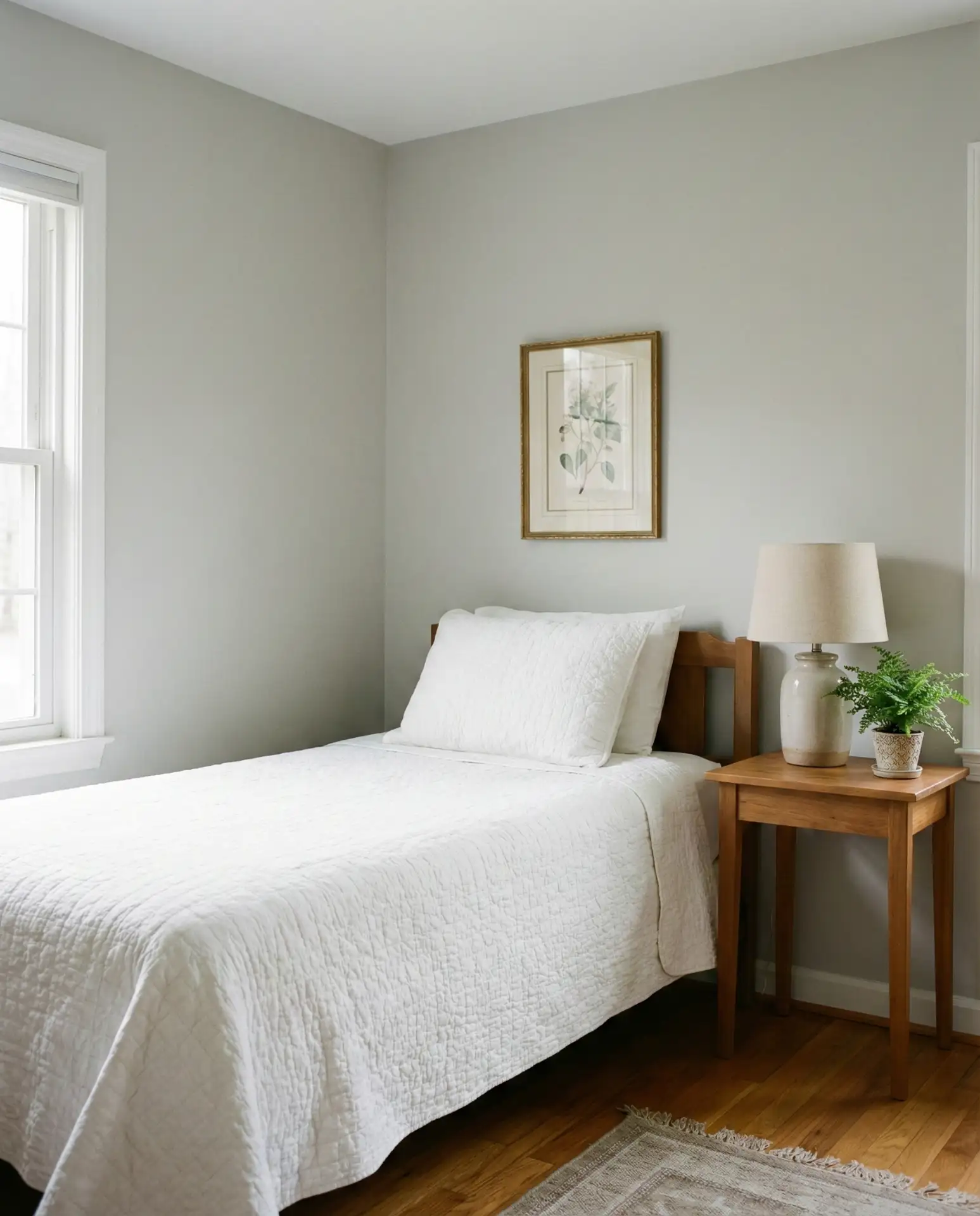 Classic Twin Bed Setup with Timeless Appeal 2