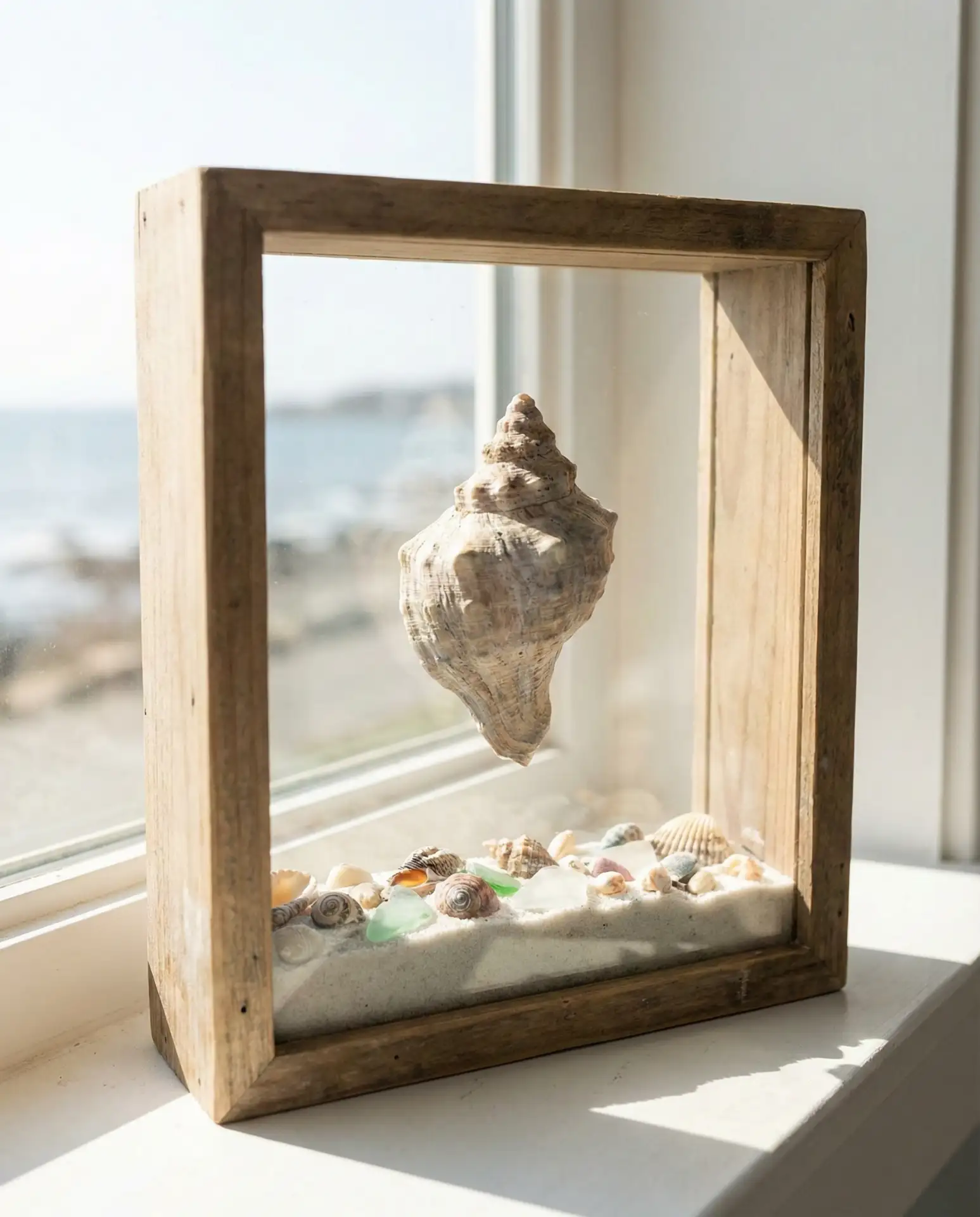 Coastal Shell Collection Display 2