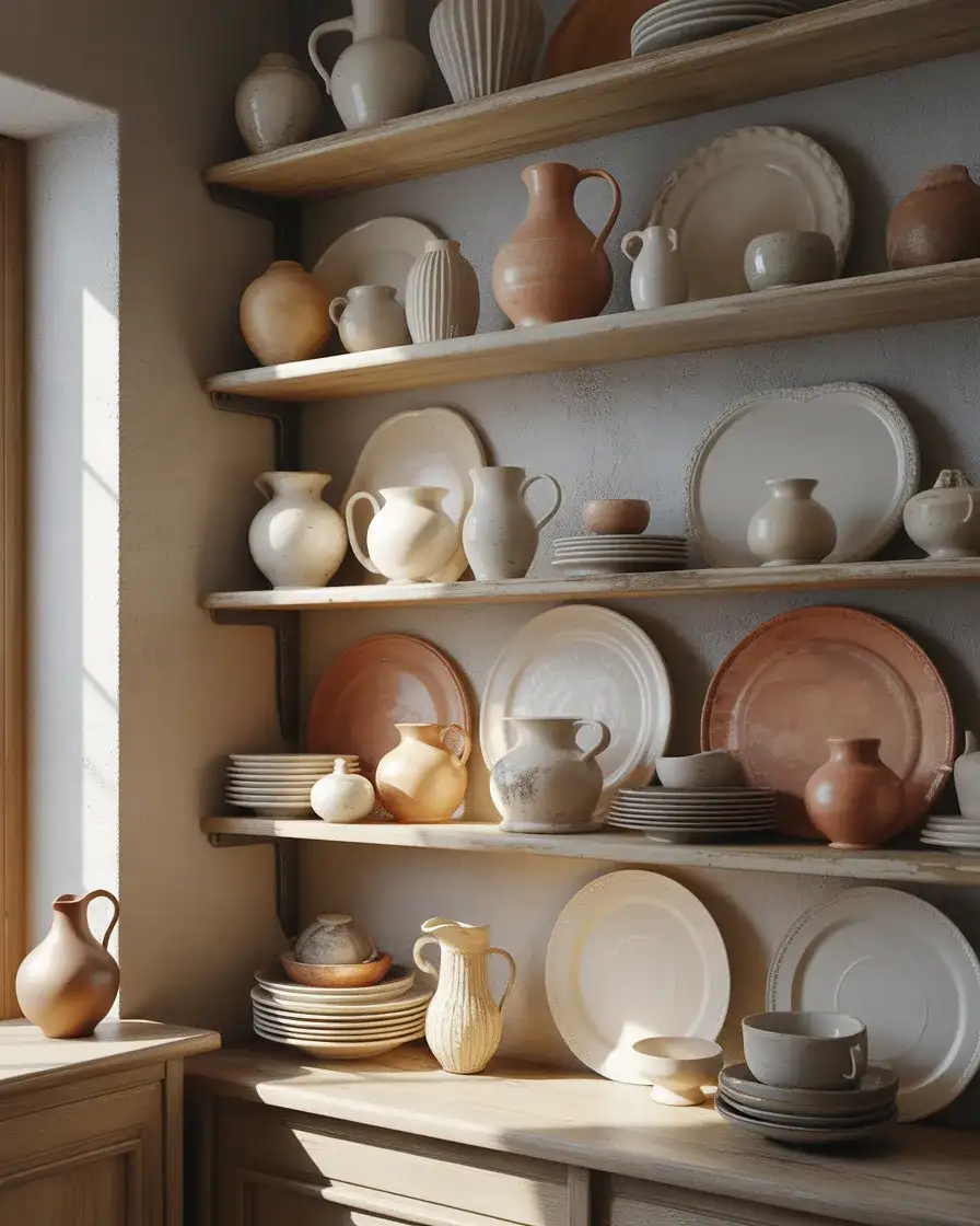 Collected Ceramics and Earthenware Displays 1