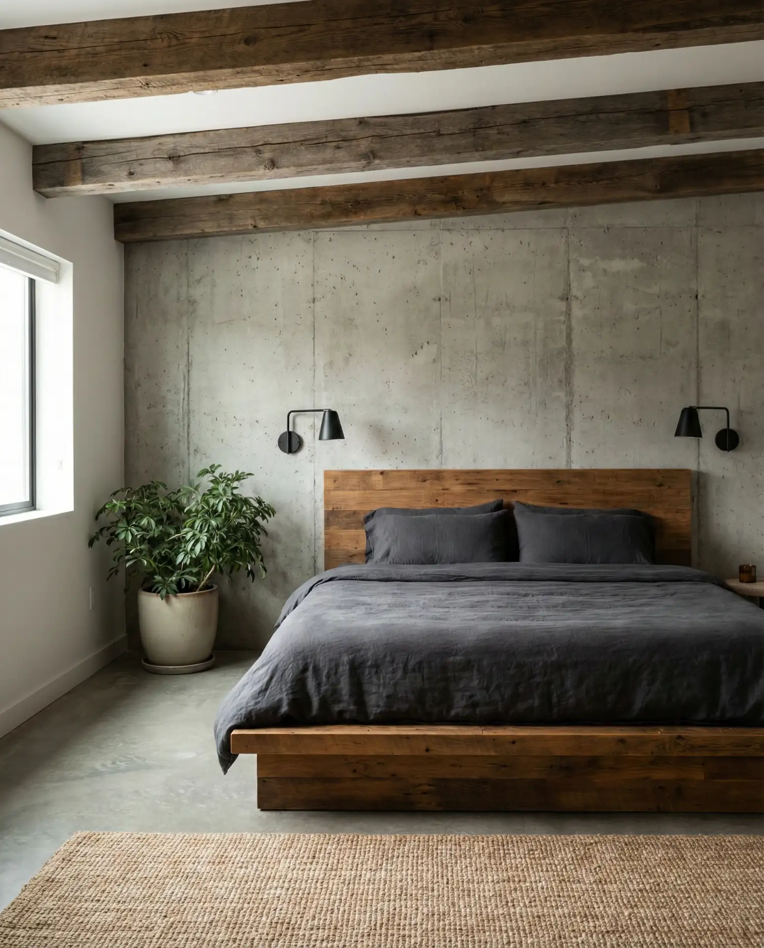 Concrete and Wood Industrial Fusion 2