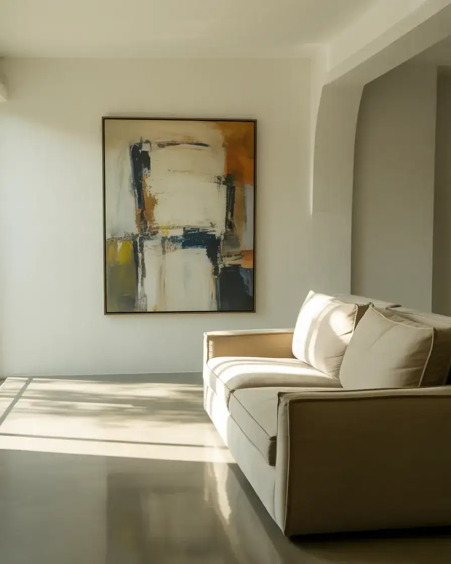 Contemporary Art as the Room's Centerpiece 1