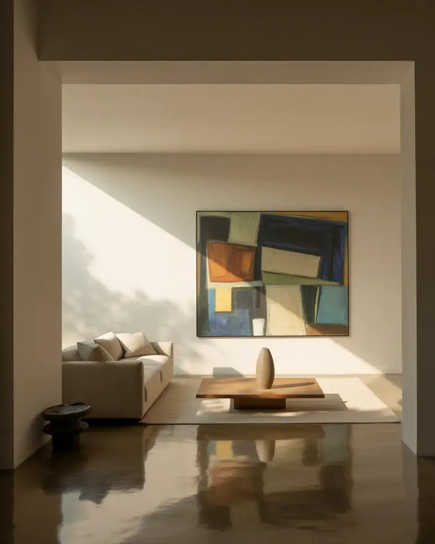 Contemporary Art as the Room's Centerpiece 2