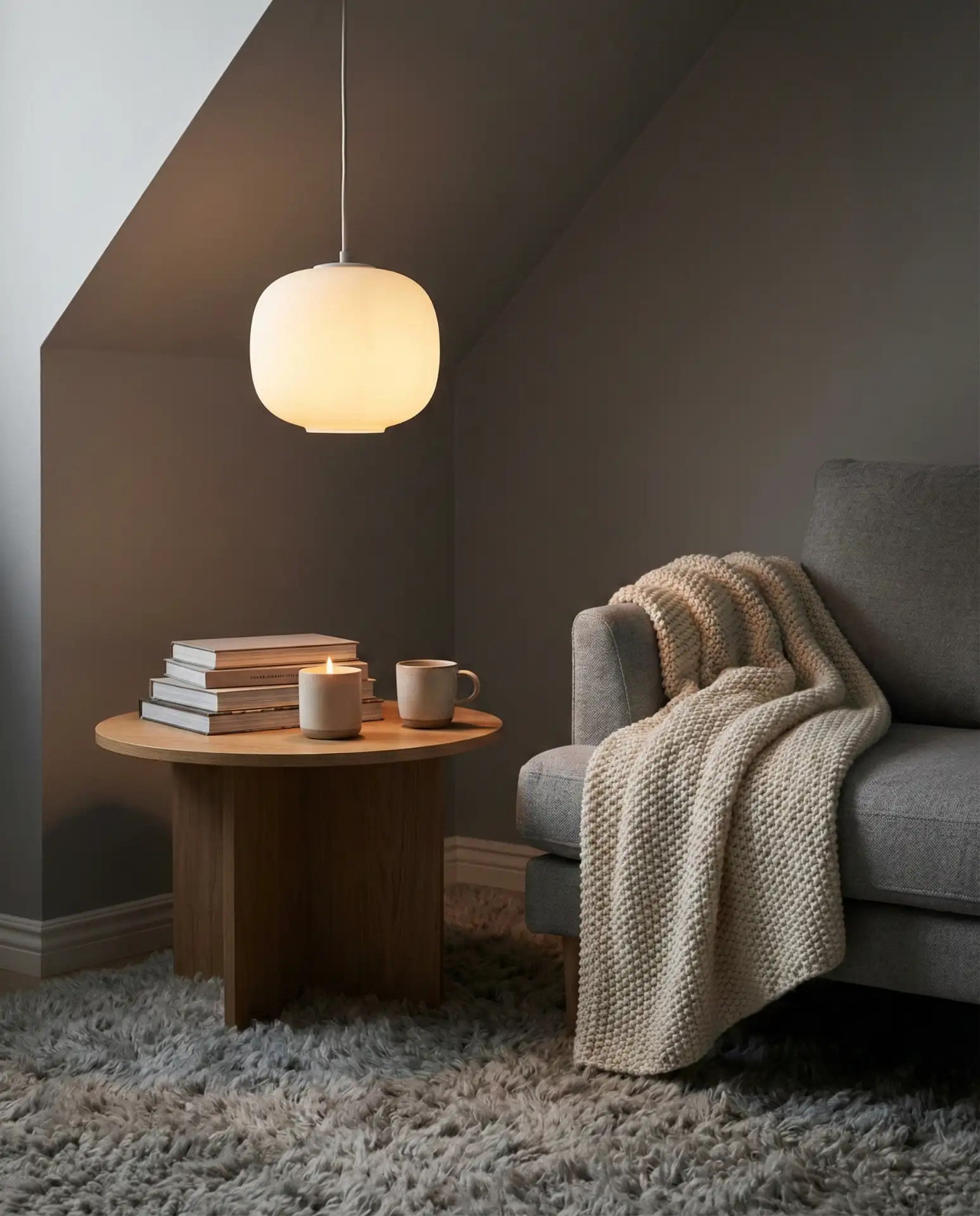 Cozy Grey Living Room 1