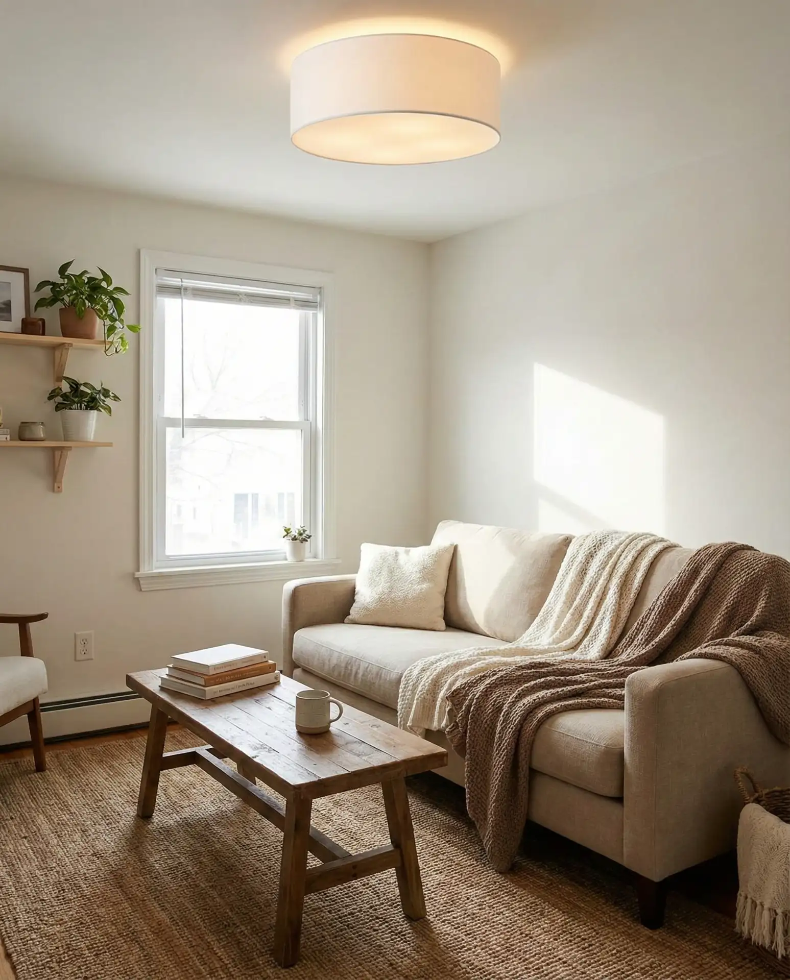 Cozy Low Ceiling Lighting Solutions 1