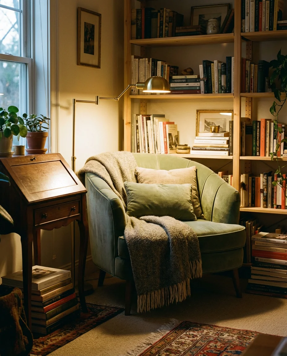 Cozy Reading-Meets-Work Nook 2