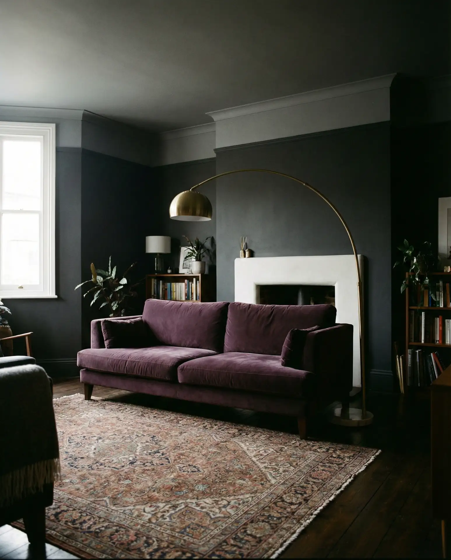 Dark Grey Living Room 2