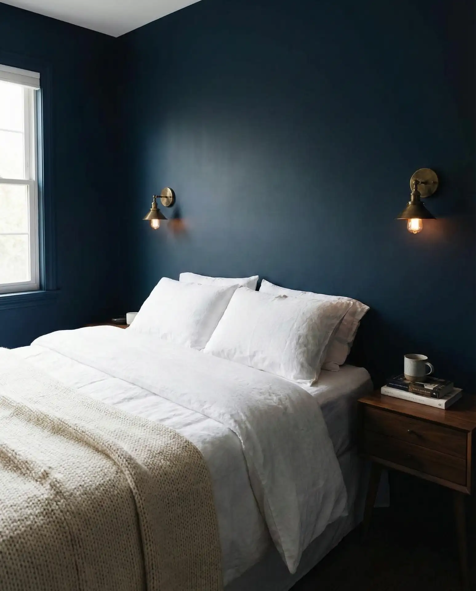 Dark and Moody Navy with Brass 1