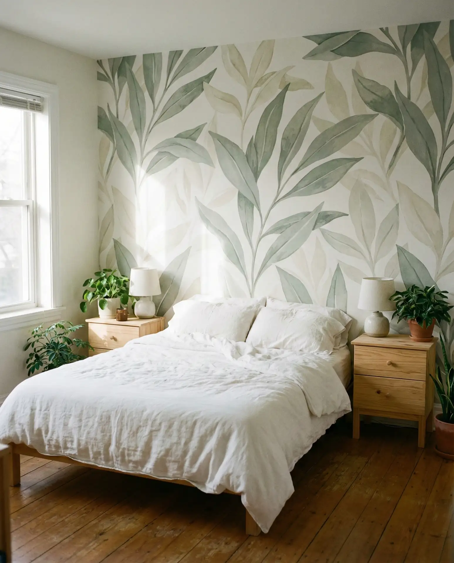 Design Ideas with Botanical Wallpaper Accent 2