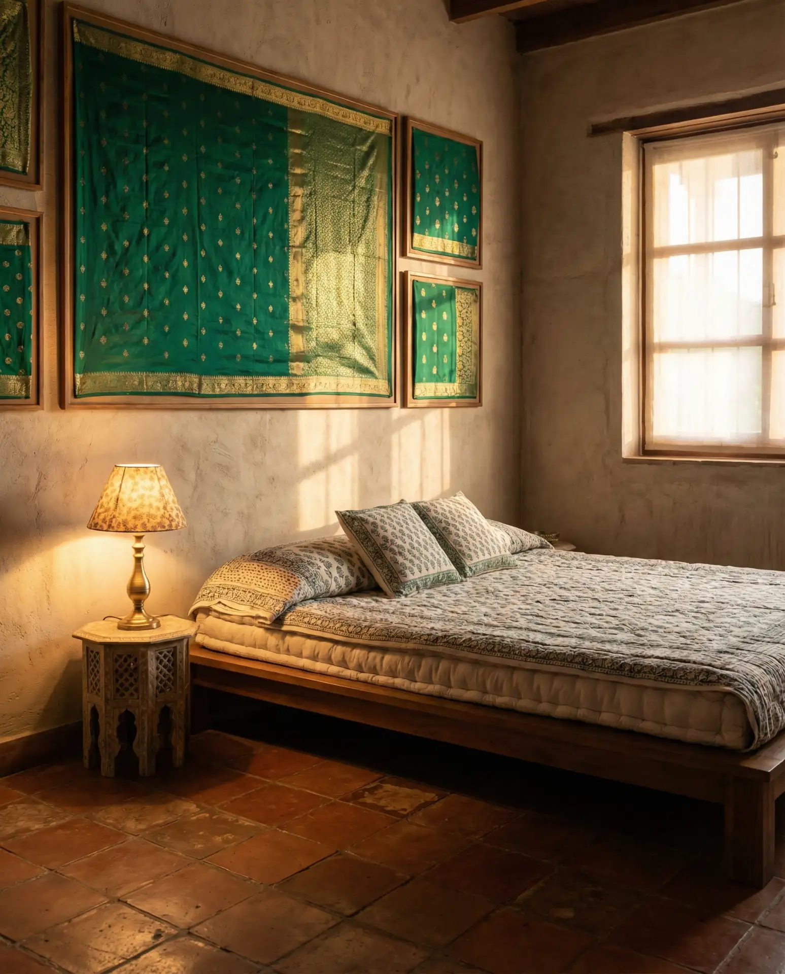 Design Indian with Bold Textile Walls 1