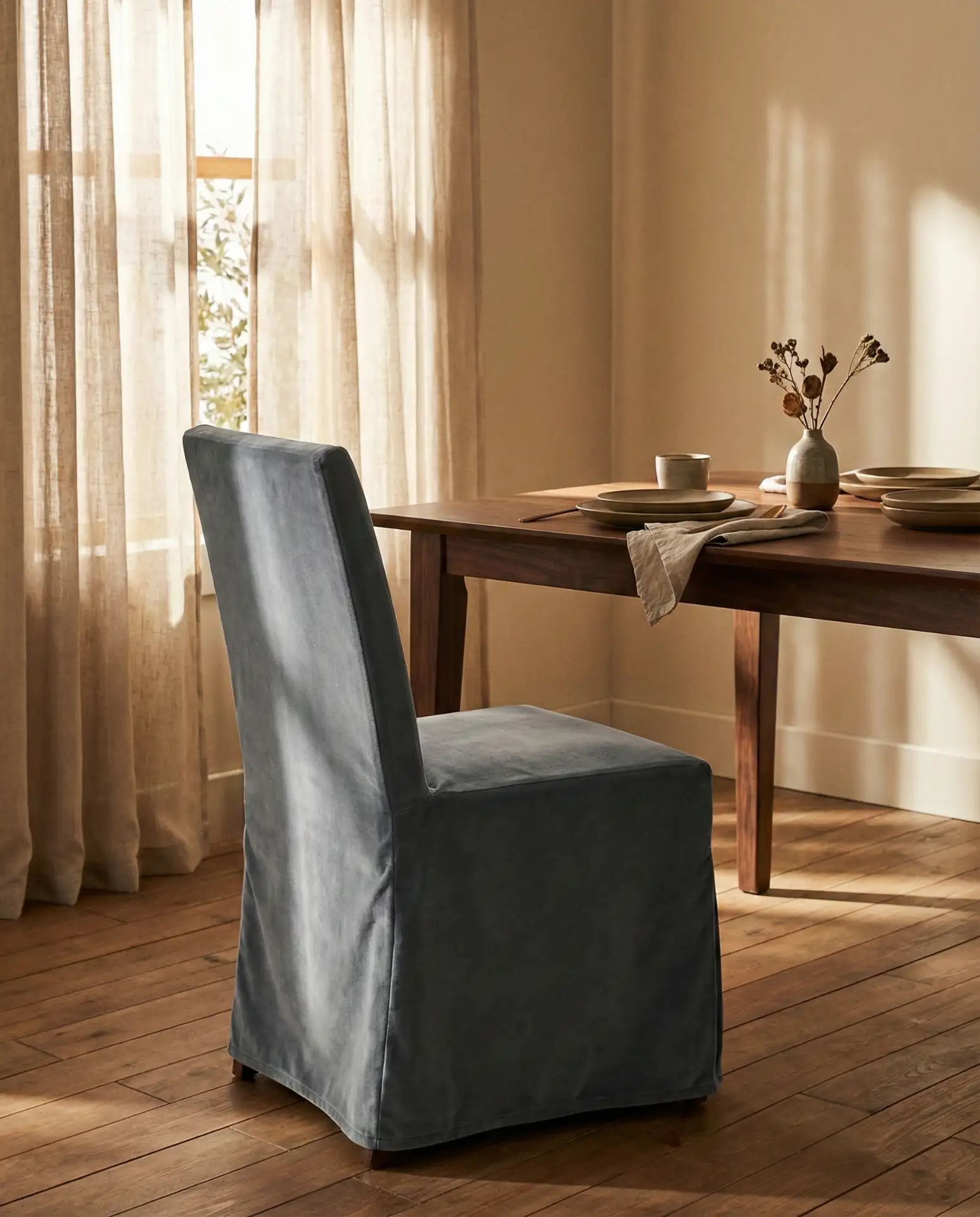 Dining Chair Covers for a Quick and Affordable Update 1