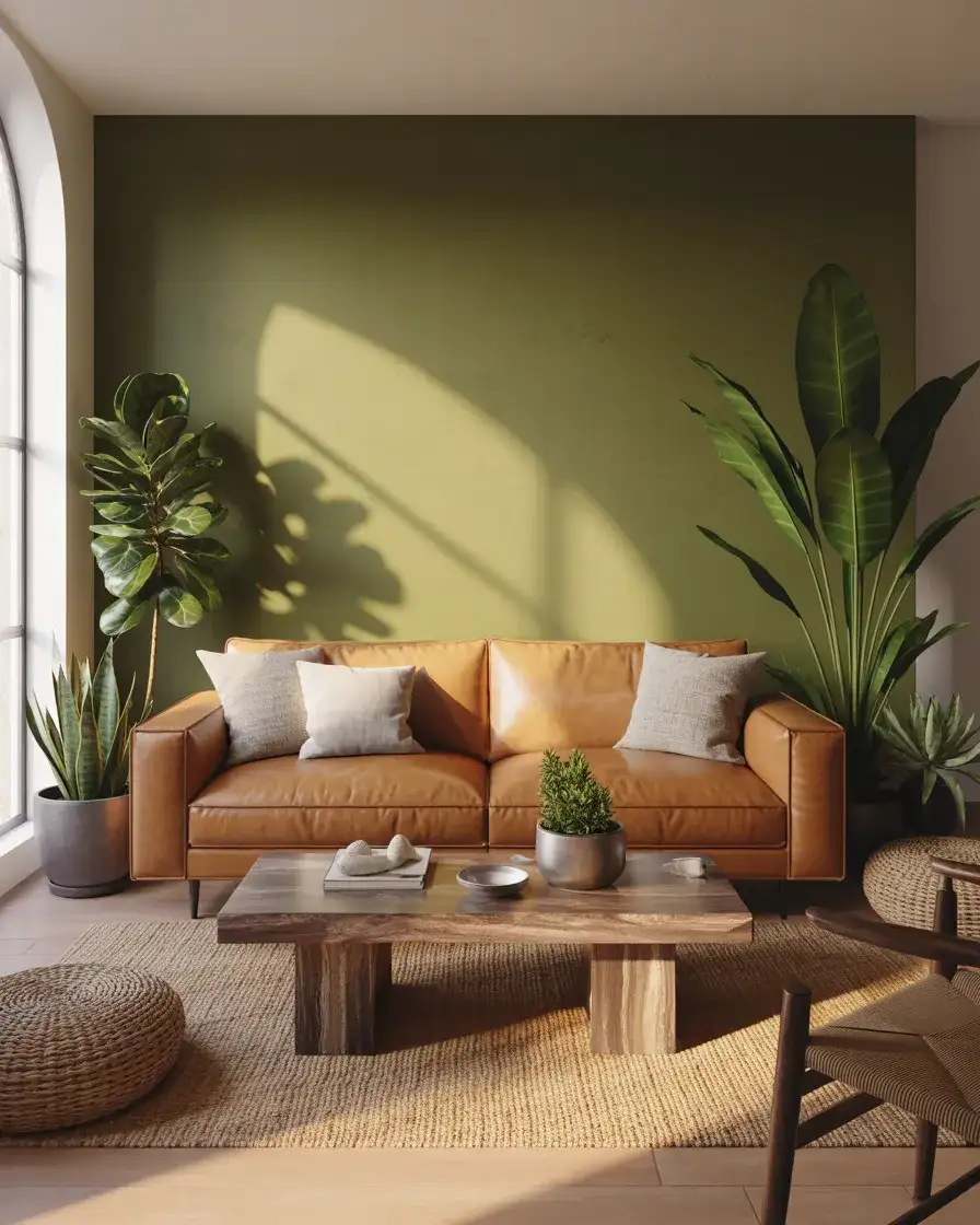 Earthy Olive Green for an Organic Feel 1