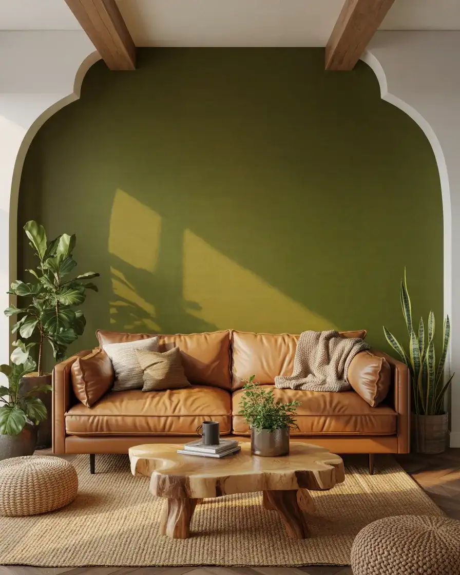 Earthy Olive Green for an Organic Feel 2