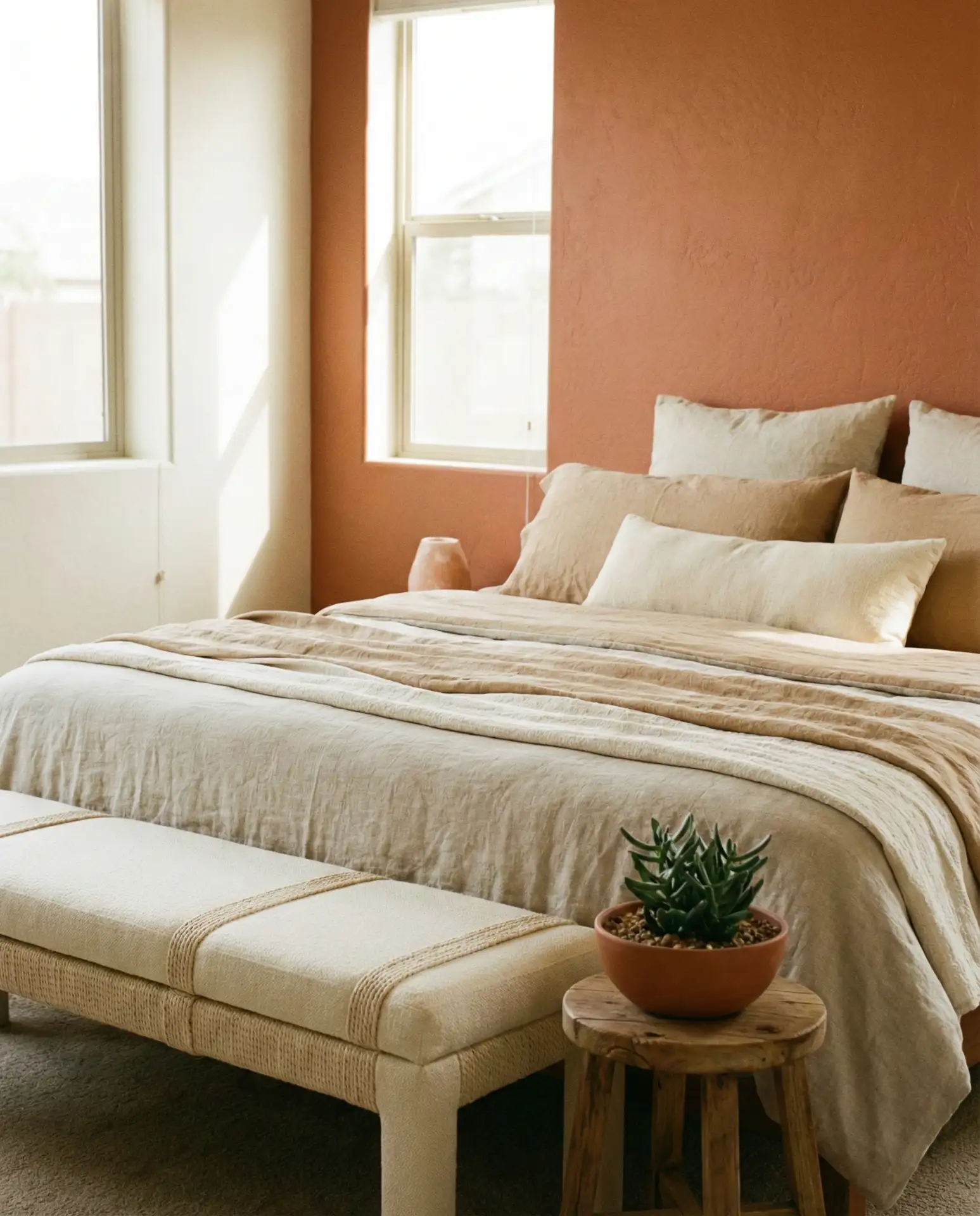 Earthy Terracotta and Cream 2