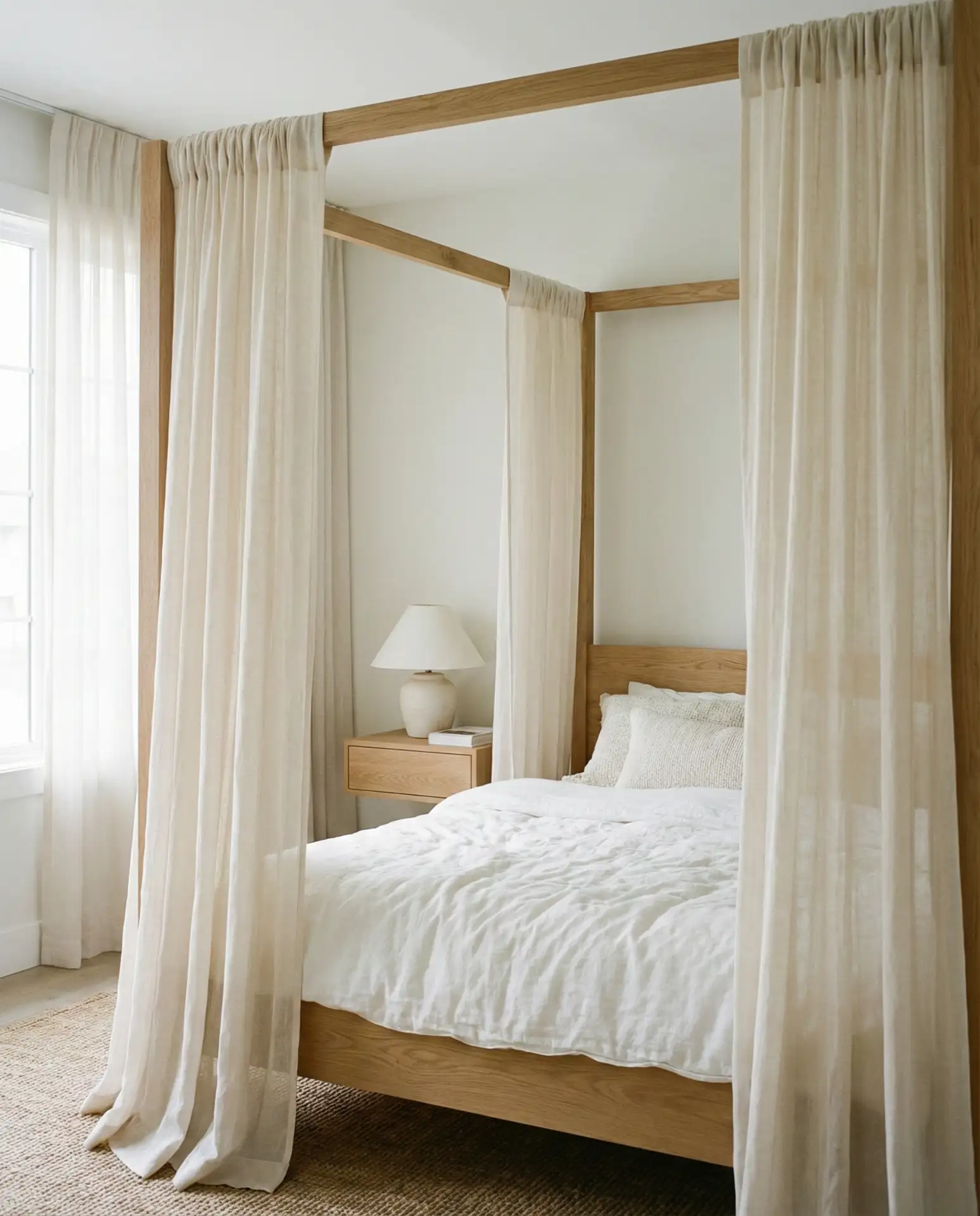 Elegant Canopy Bed 2