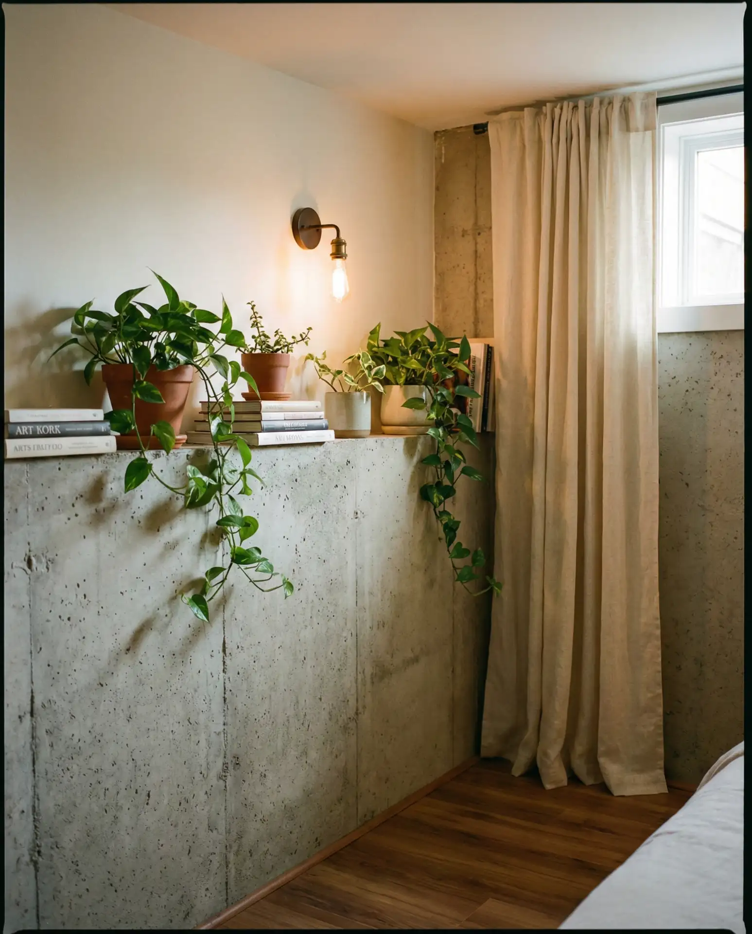 Exposed Ledge Wall as a Design Feature 1