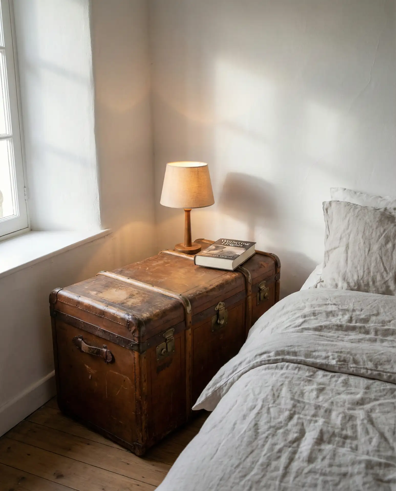 Farmhouse Vintage Trunk as Storage 1