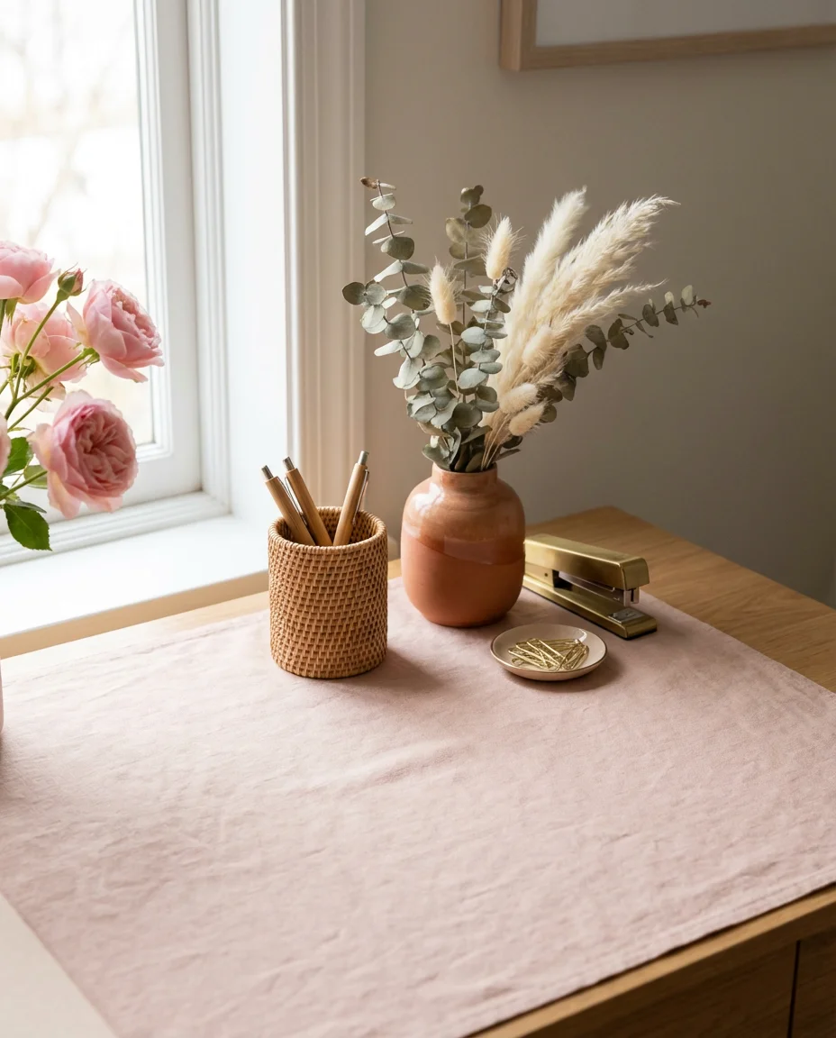 Feminine Blush and Natural Office 2