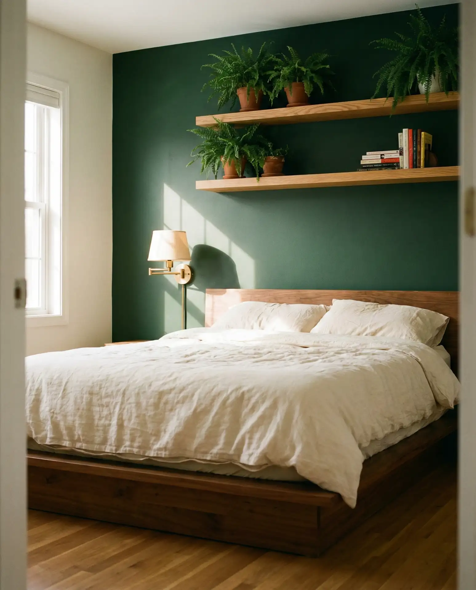 Forest Green Haven with Natural Wood 1