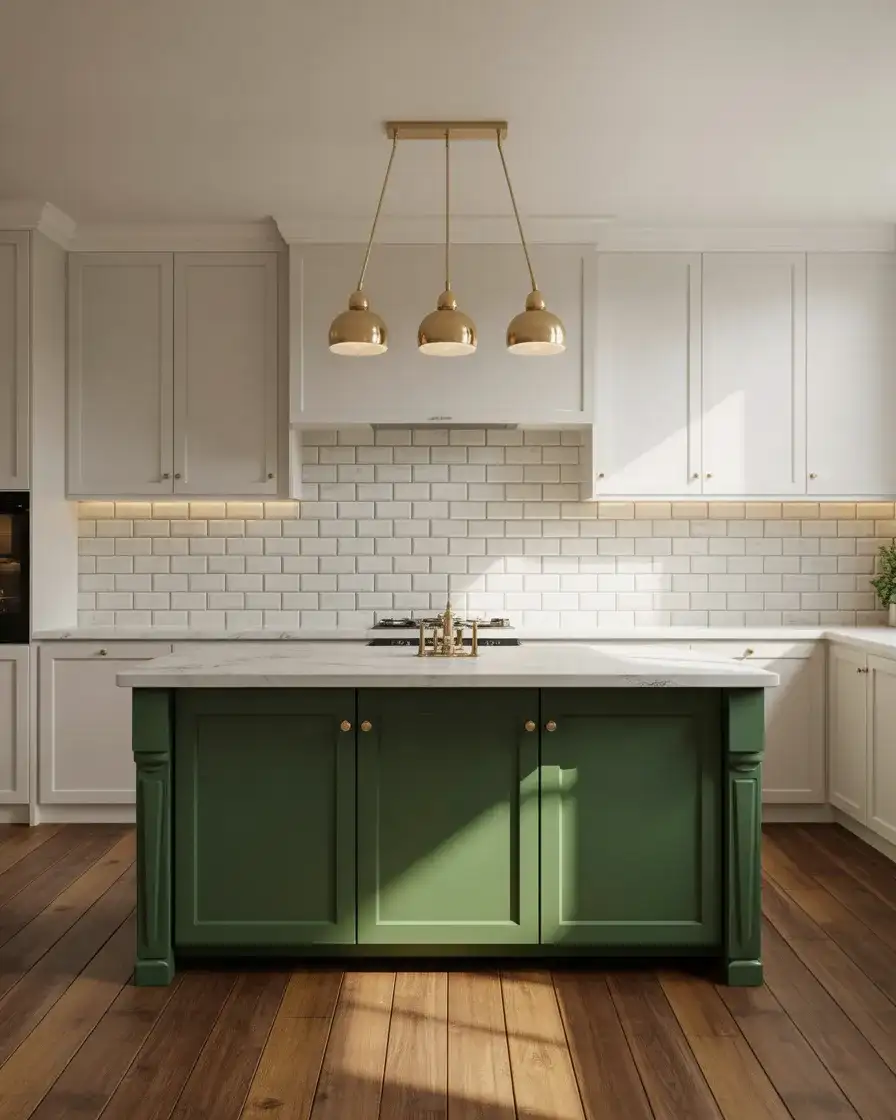 Forest Green Statement Island 2